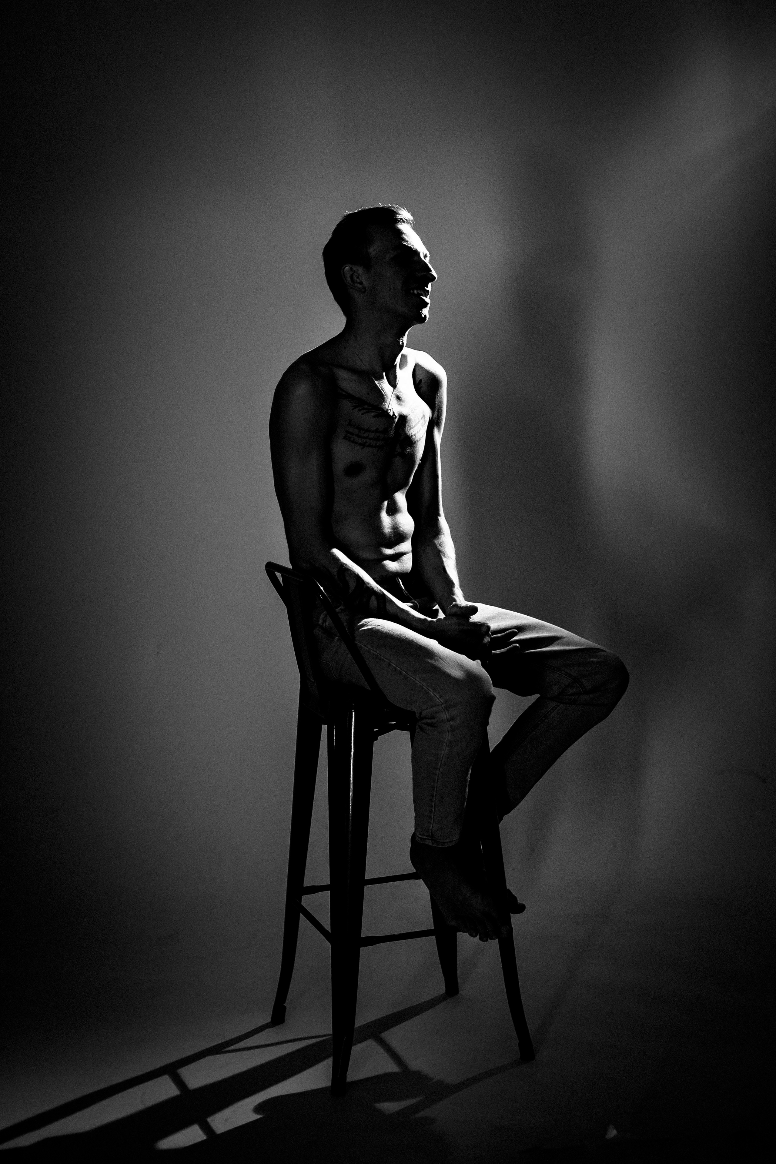 Юра. Фотосессия в студии со студийным светом. Профессиональный фотограф, Москва |Видное Елена Елизарова