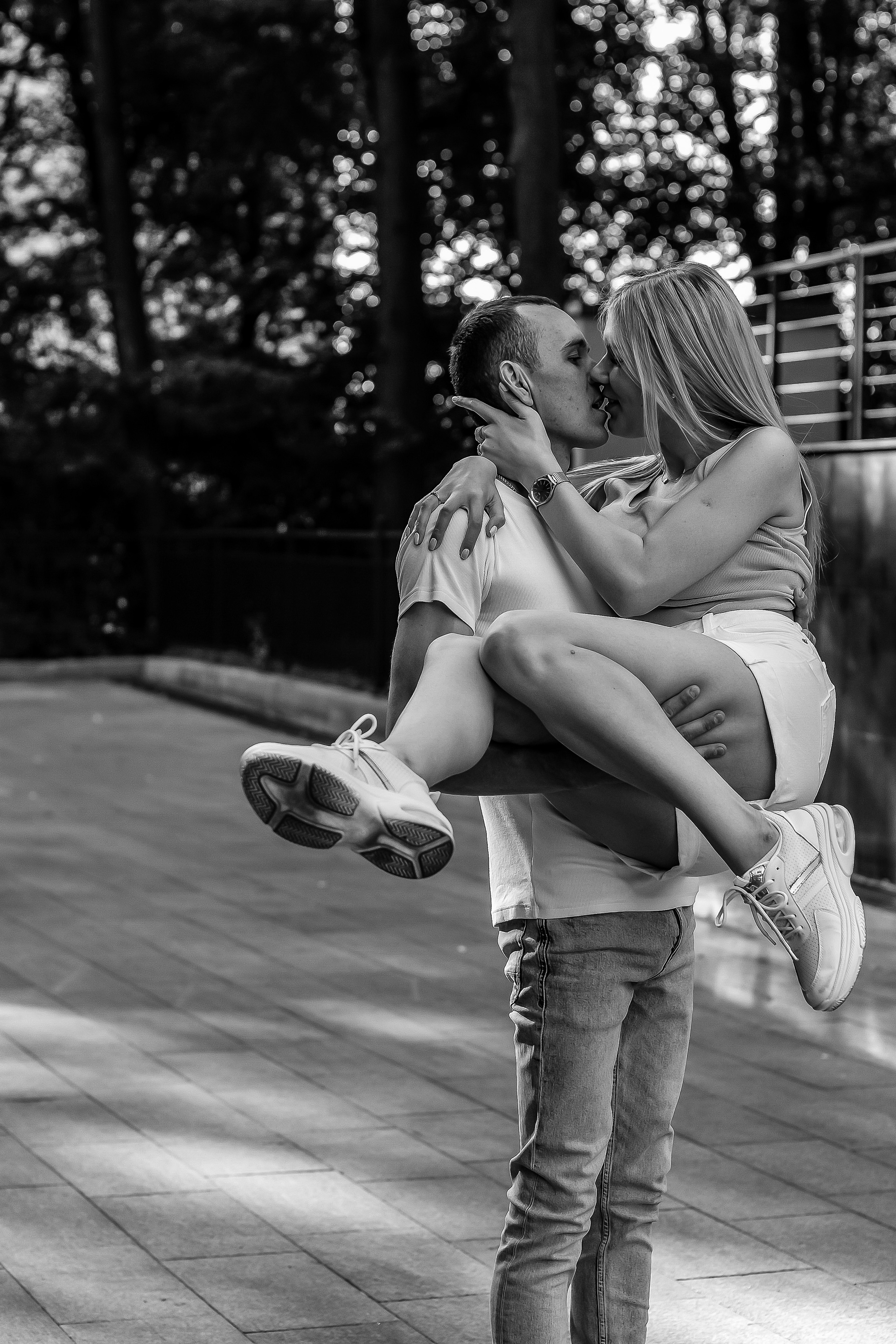 Алеся и Денис. Прогулка. Профессиональный фотограф, Москва |Видное Елена Елизарова