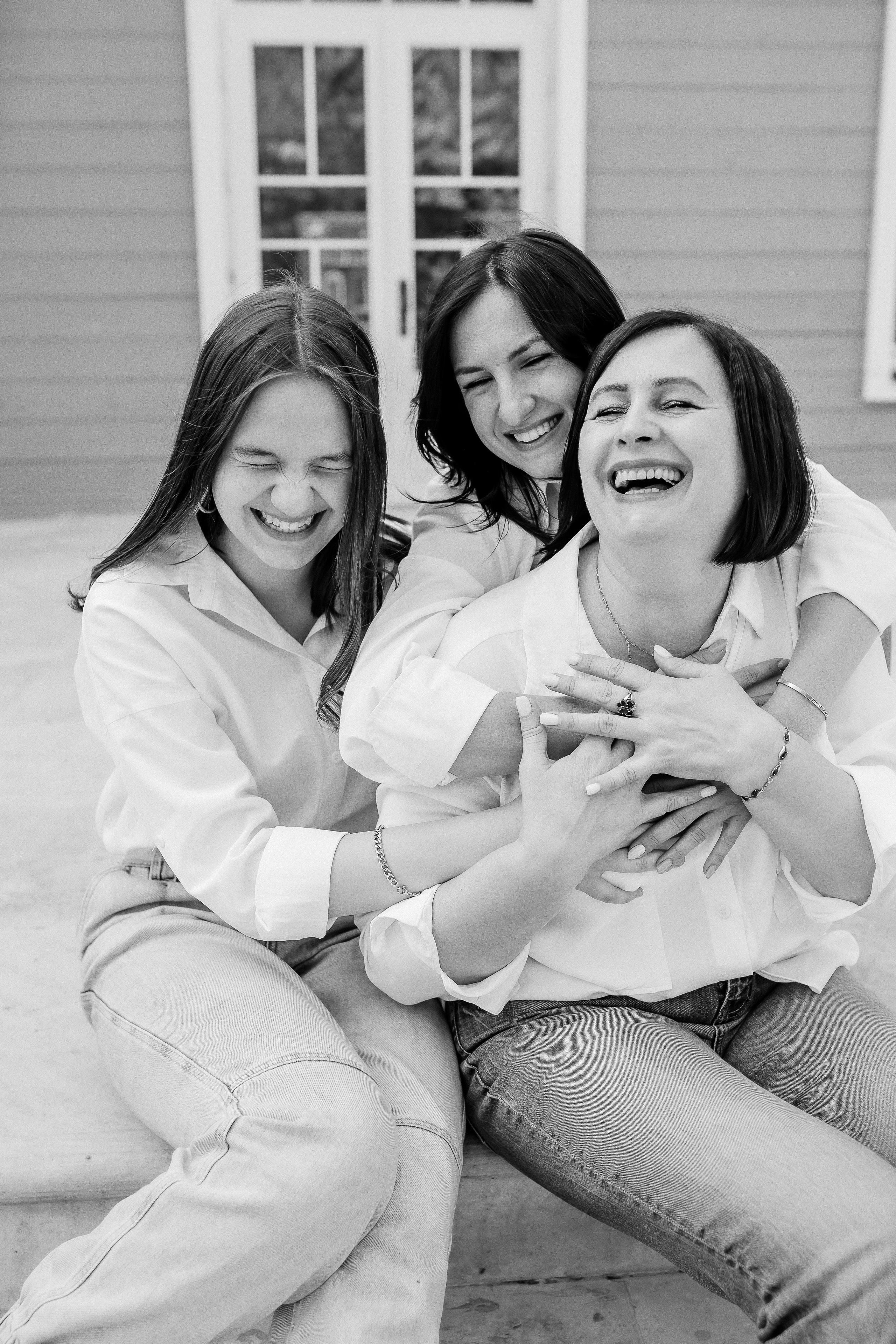 Мама и дочки. Прогулка. Профессиональный фотограф, Москва |Видное Елена Елизарова