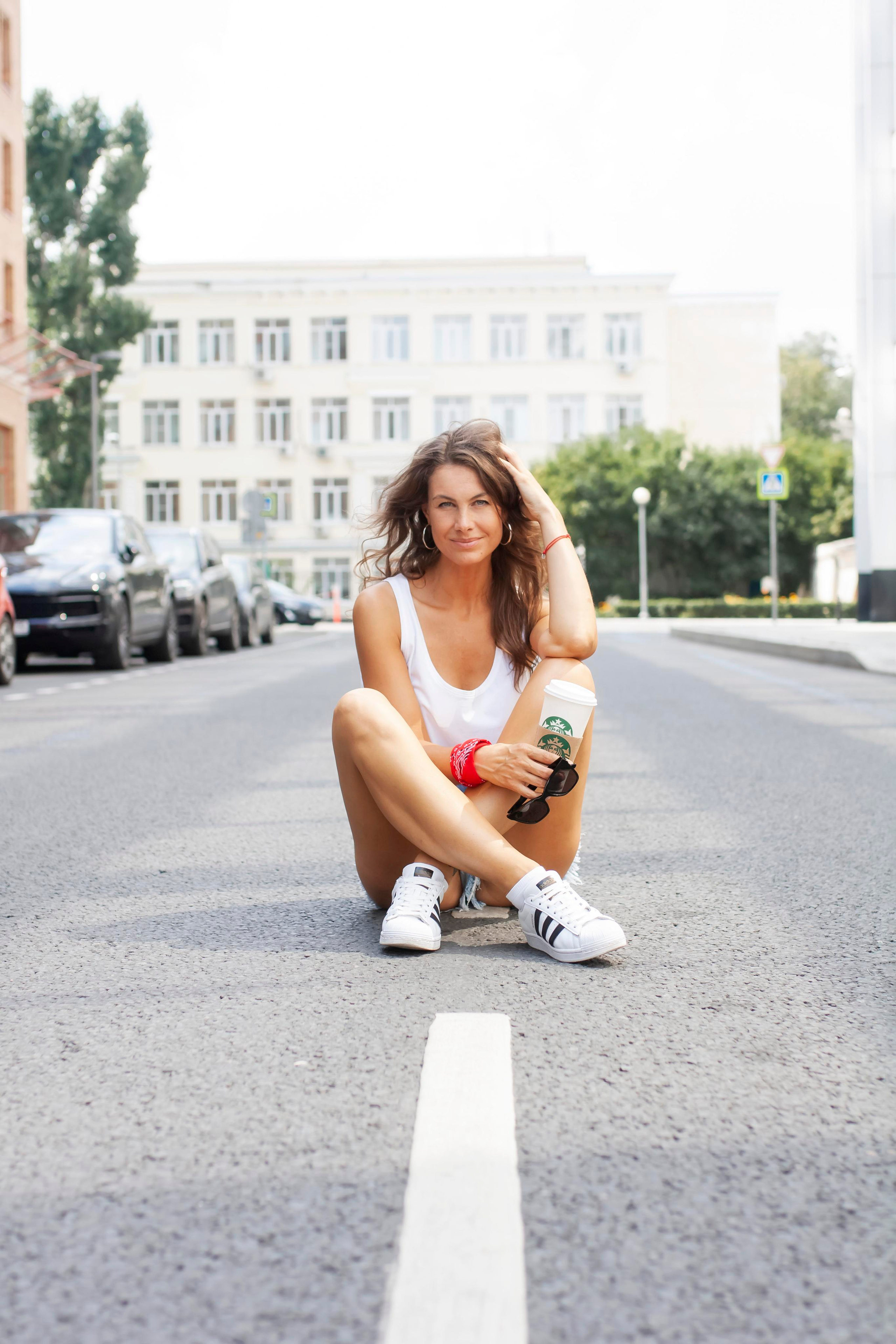 Анна. Жаркая прогулка по Москве. Несколько образов. Профессиональный фотограф, Москва |Видное Елена Елизарова