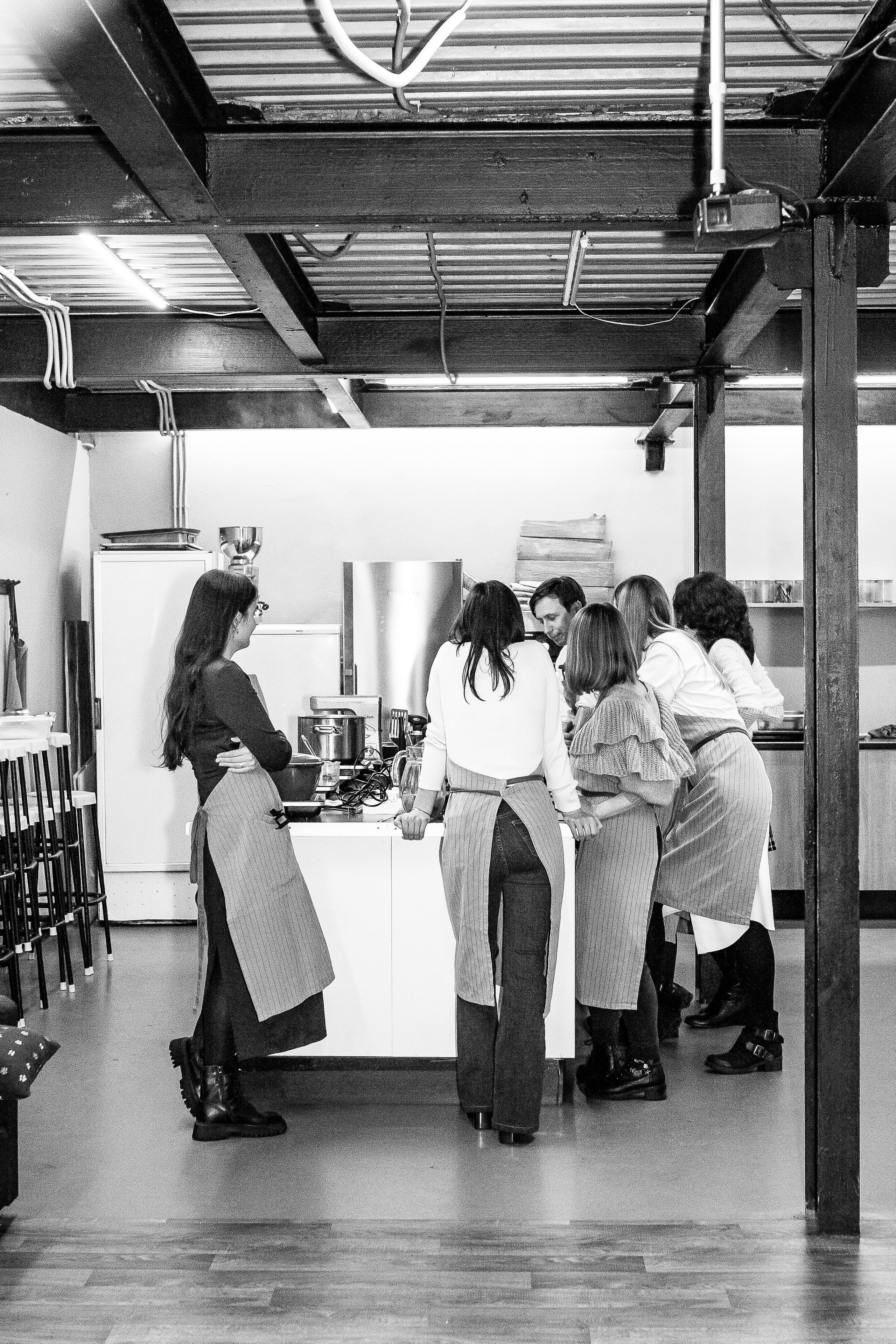 Девичник в кулинарной студии. Профессиональный фотограф, Москва |Видное Елена Елизарова