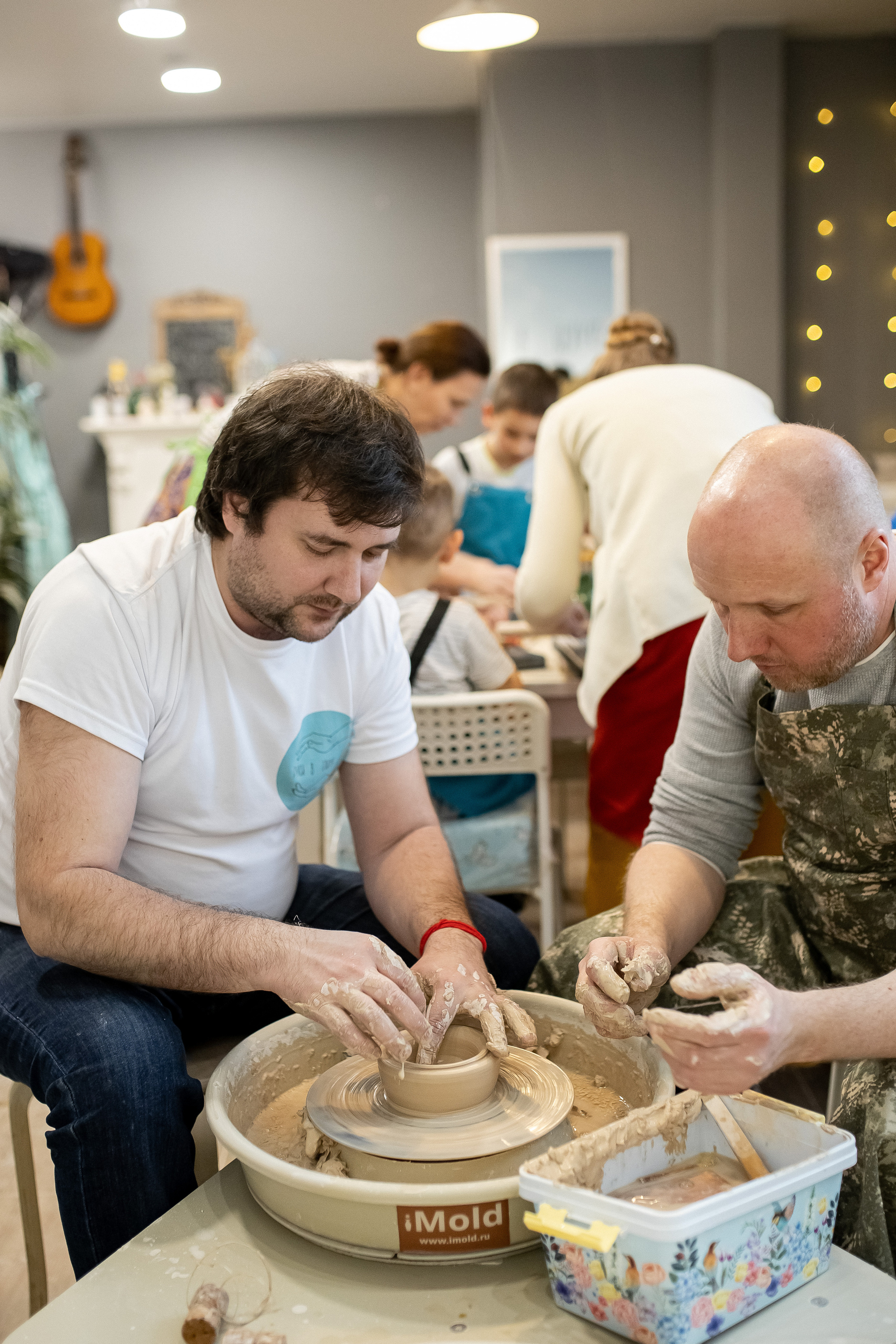 День рождения Светланы. Гончарная студия. Профессиональный фотограф, Москва |Видное Елена Елизарова