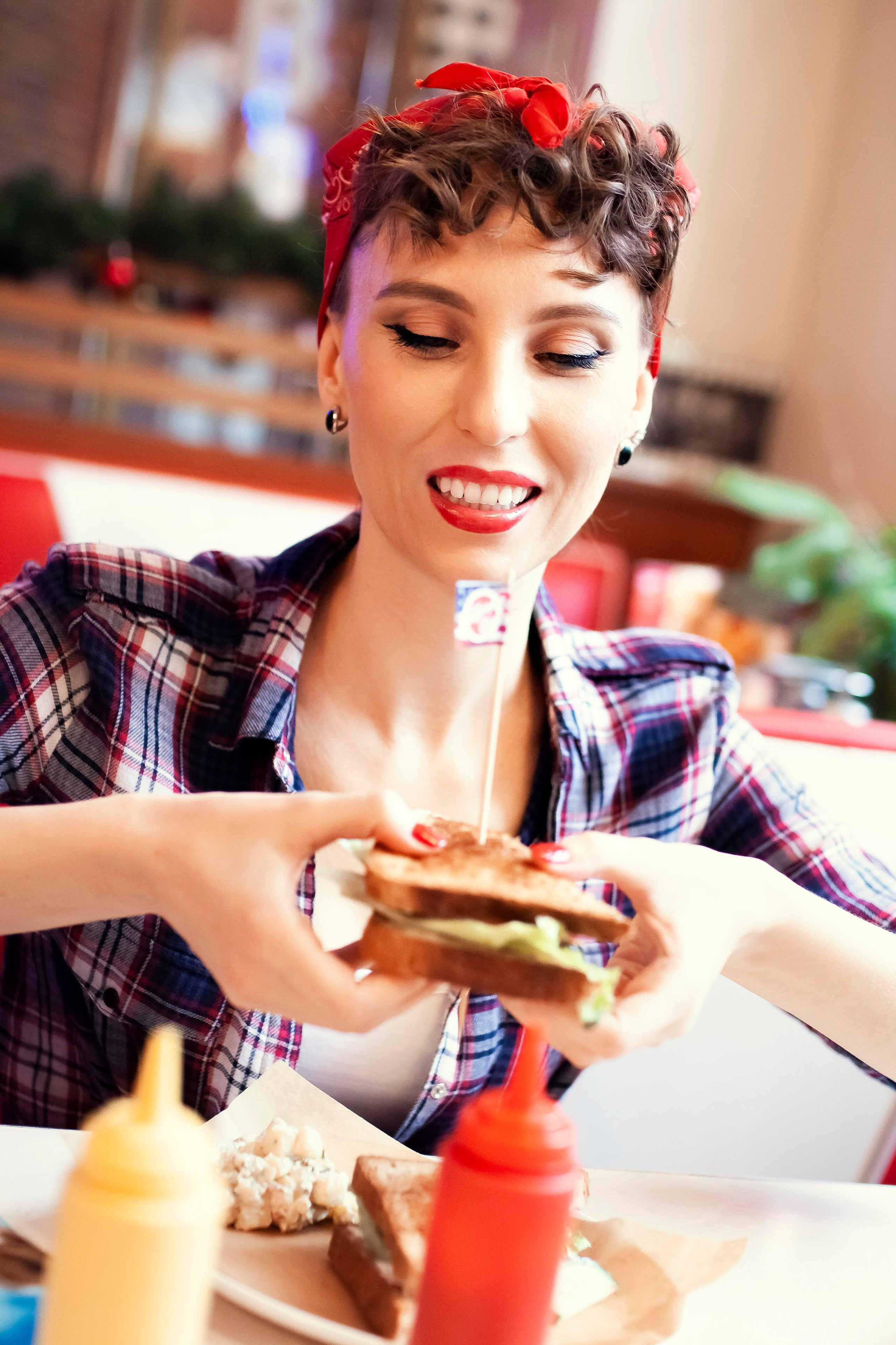 Надежда. Стилизованная сьемка. Америка 50-х. Профессиональный фотограф, Москва |Видное Елена Елизарова