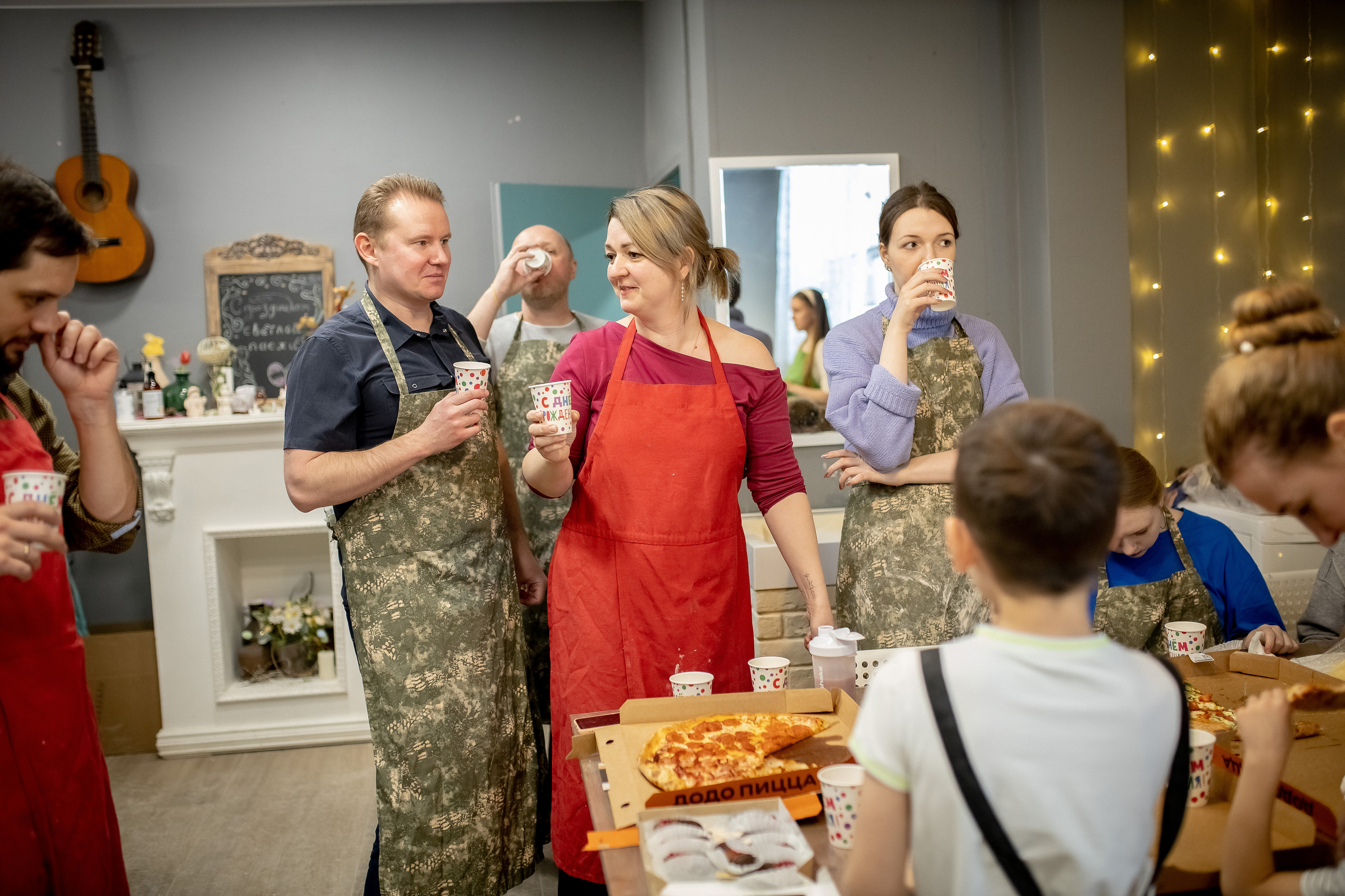 День рождения Светланы. Гончарная студия. Профессиональный фотограф, Москва |Видное Елена Елизарова