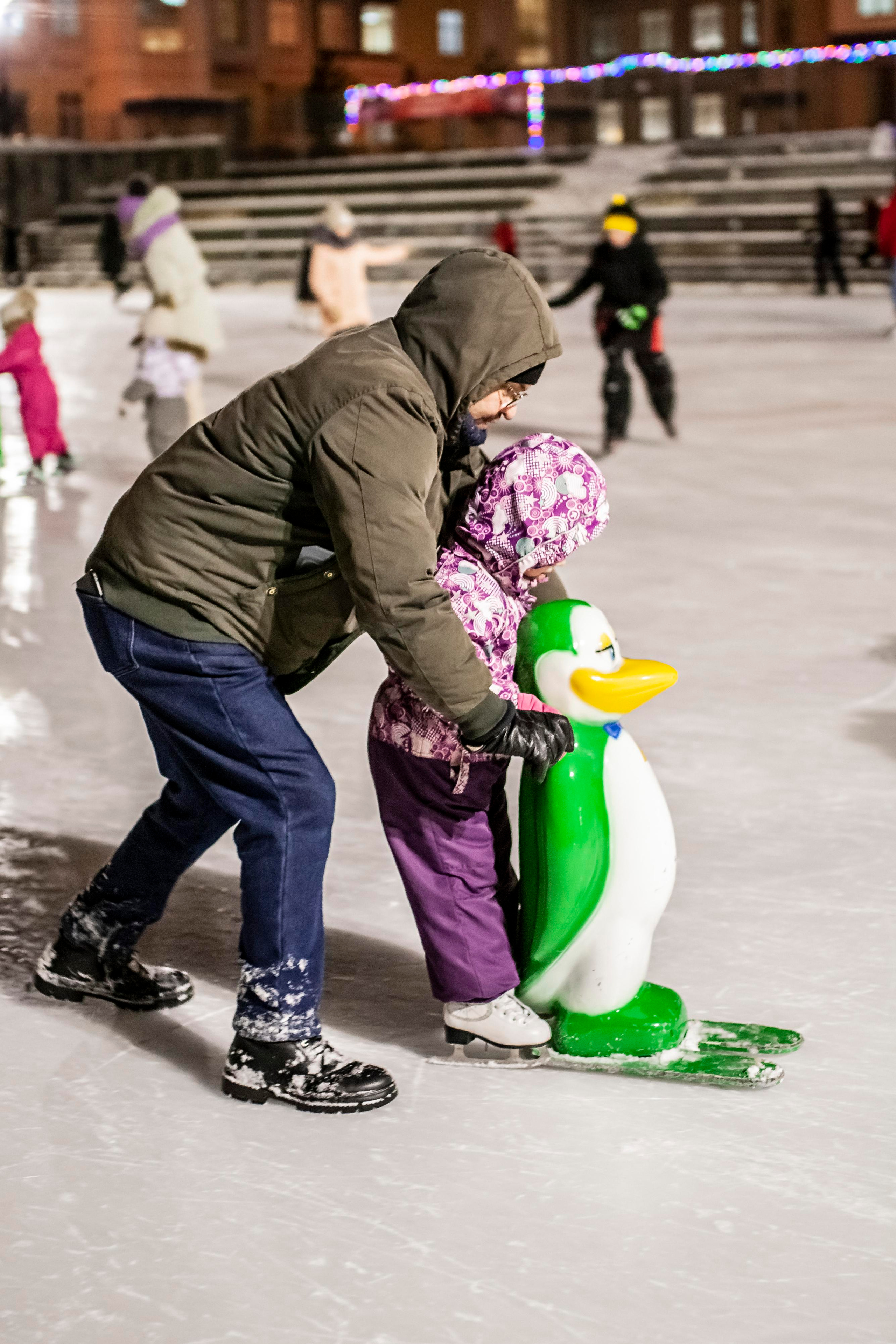 Каток. Веселое катание. Профессиональный фотограф, Москва |Видное Елена Елизарова