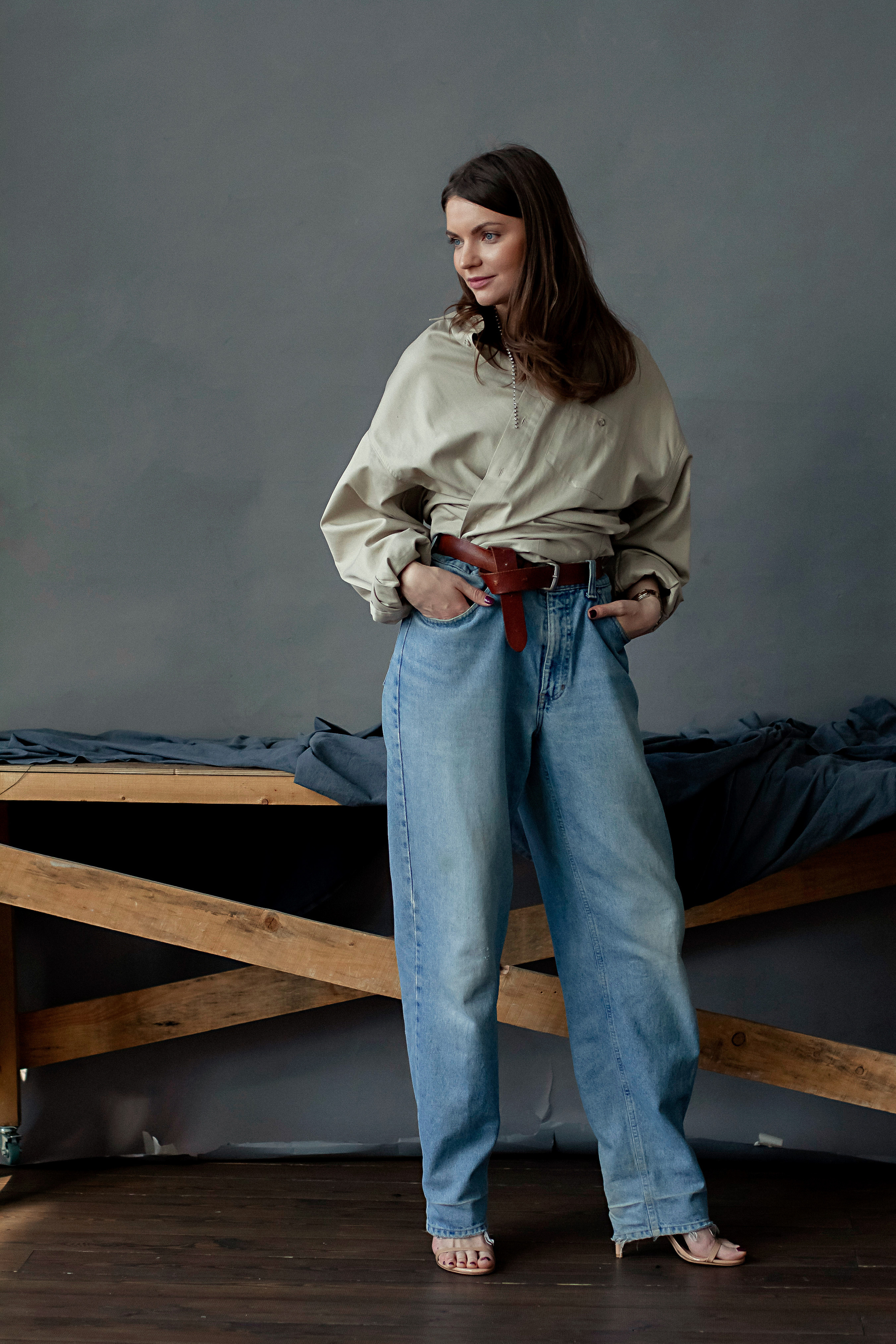 Натали. фотосессия в студии, много образов. Профессиональный фотограф, Москва |Видное Елена Елизарова