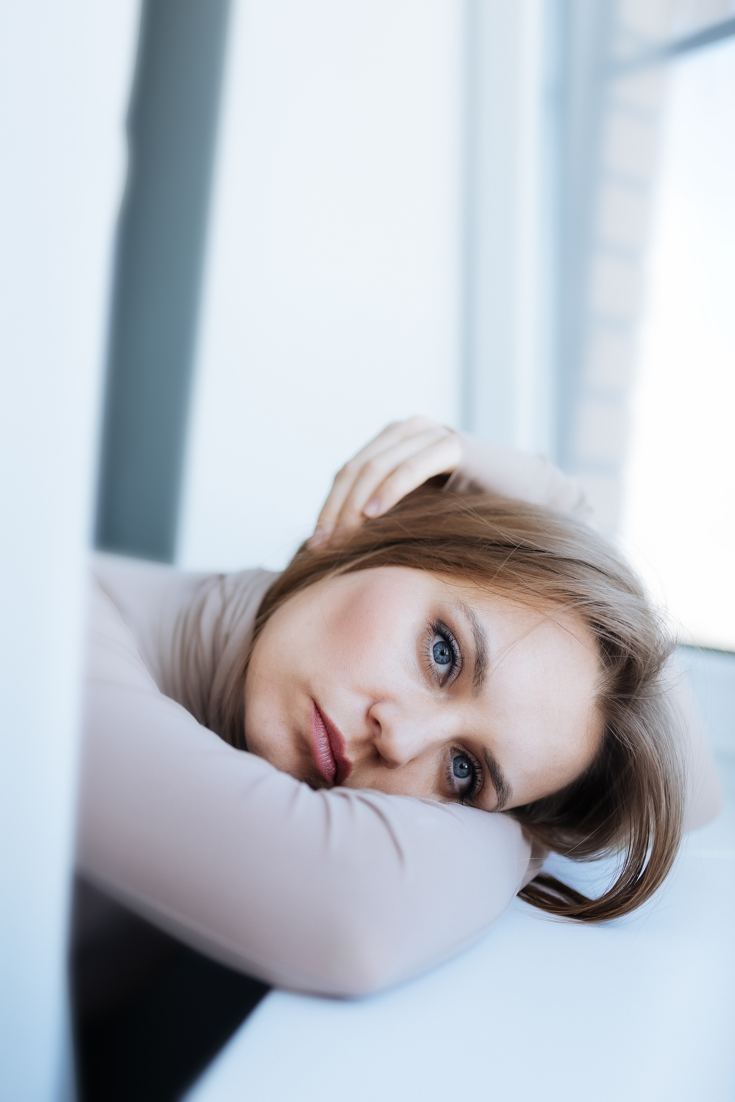 Анна. Ранее утро, фотосессия дома. Профессиональный фотограф, Москва |Видное Елена Елизарова