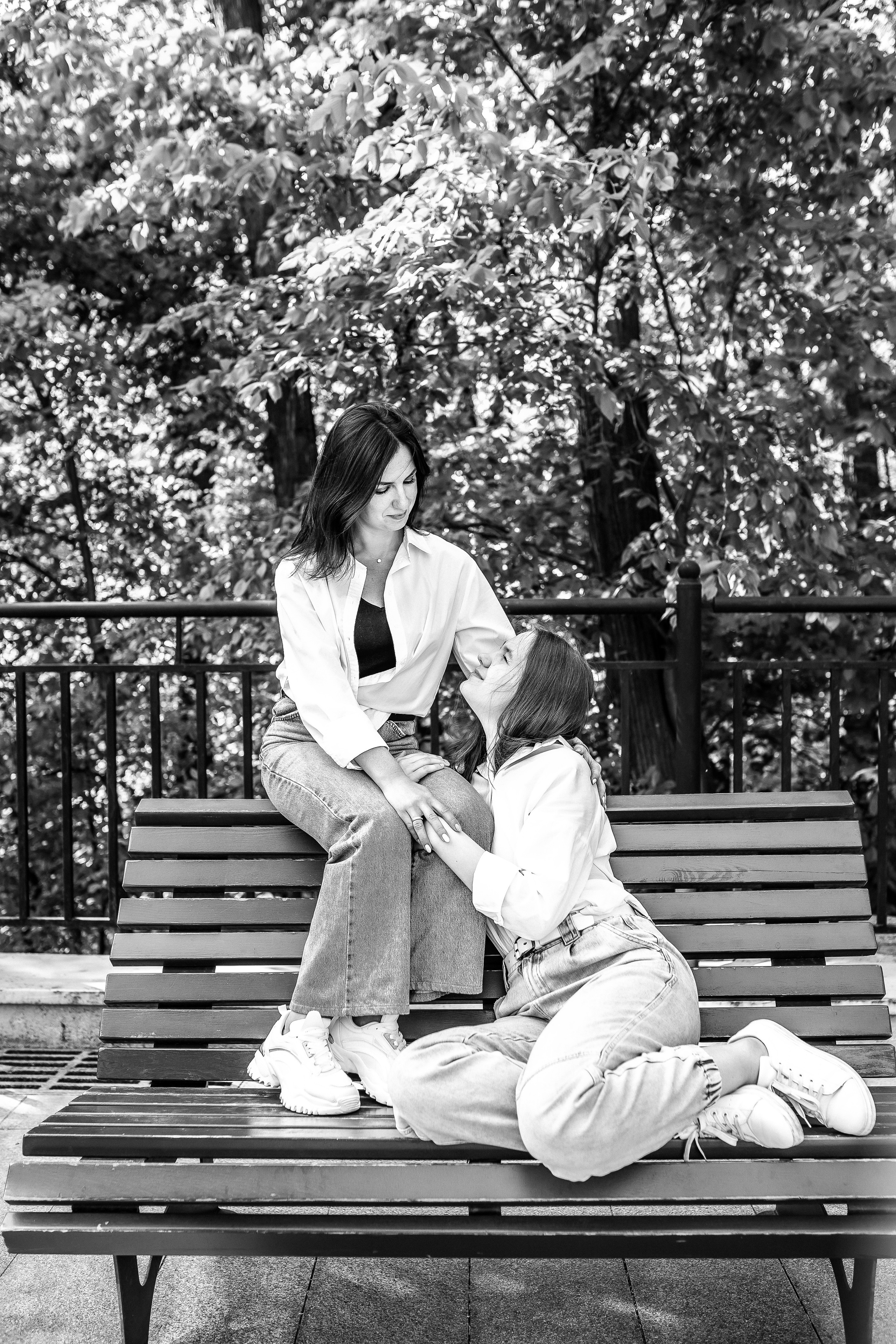 Мама и дочки. Прогулка. Профессиональный фотограф, Москва |Видное Елена Елизарова