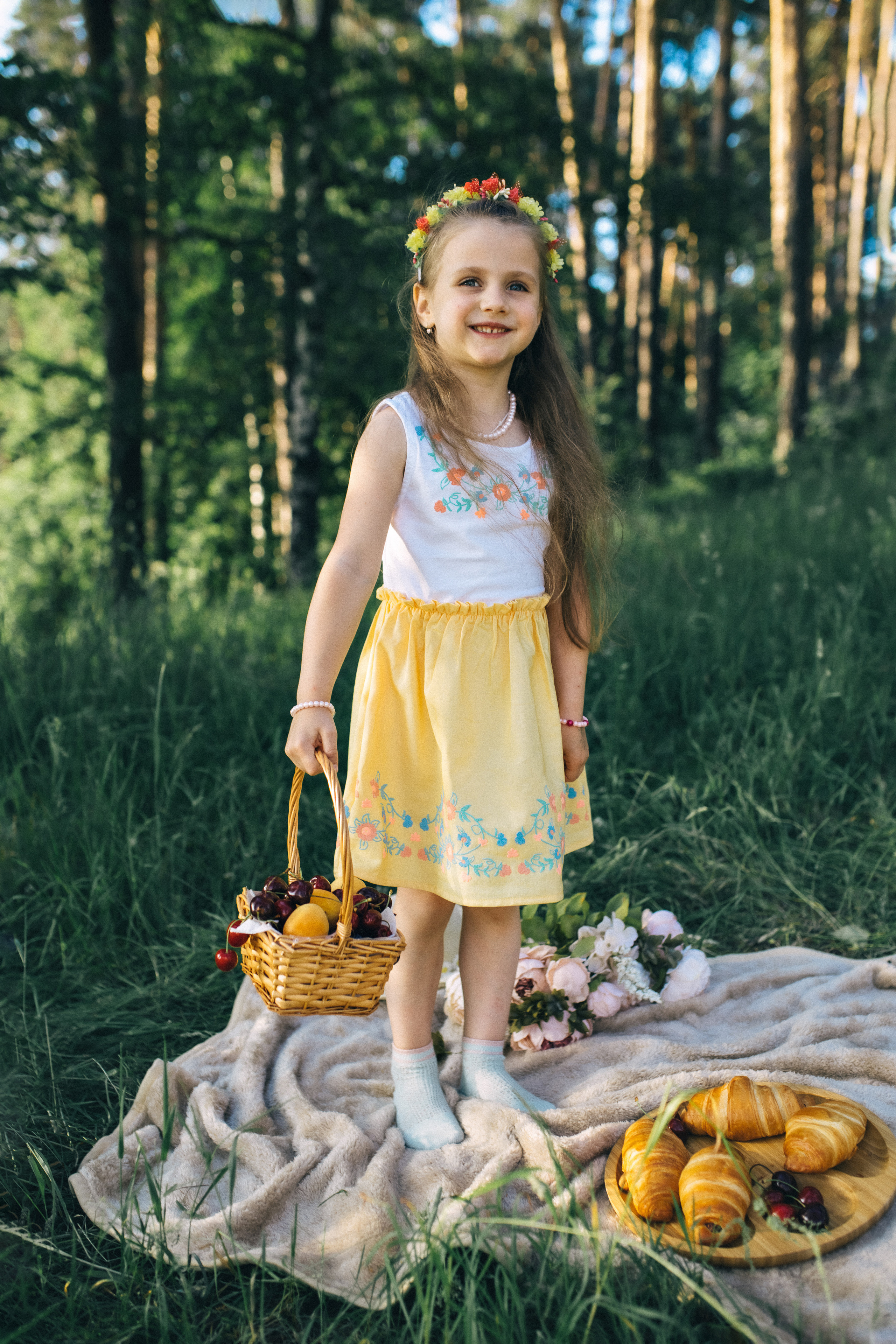 Лия и Полина. Пикник. Профессиональный фотограф, Москва |Видное Елена Елизарова