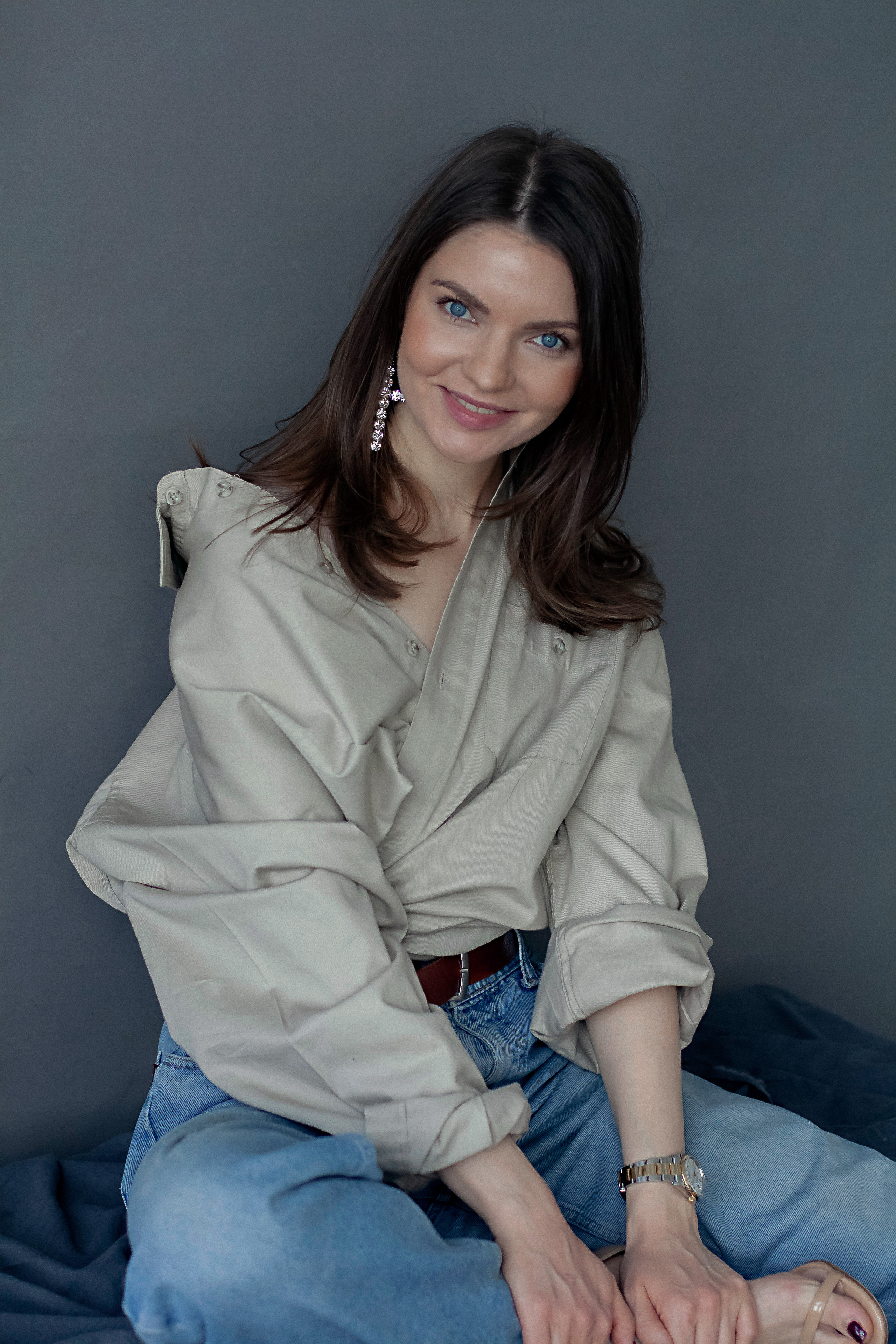 Натали. фотосессия в студии, много образов. Профессиональный фотограф, Москва |Видное Елена Елизарова