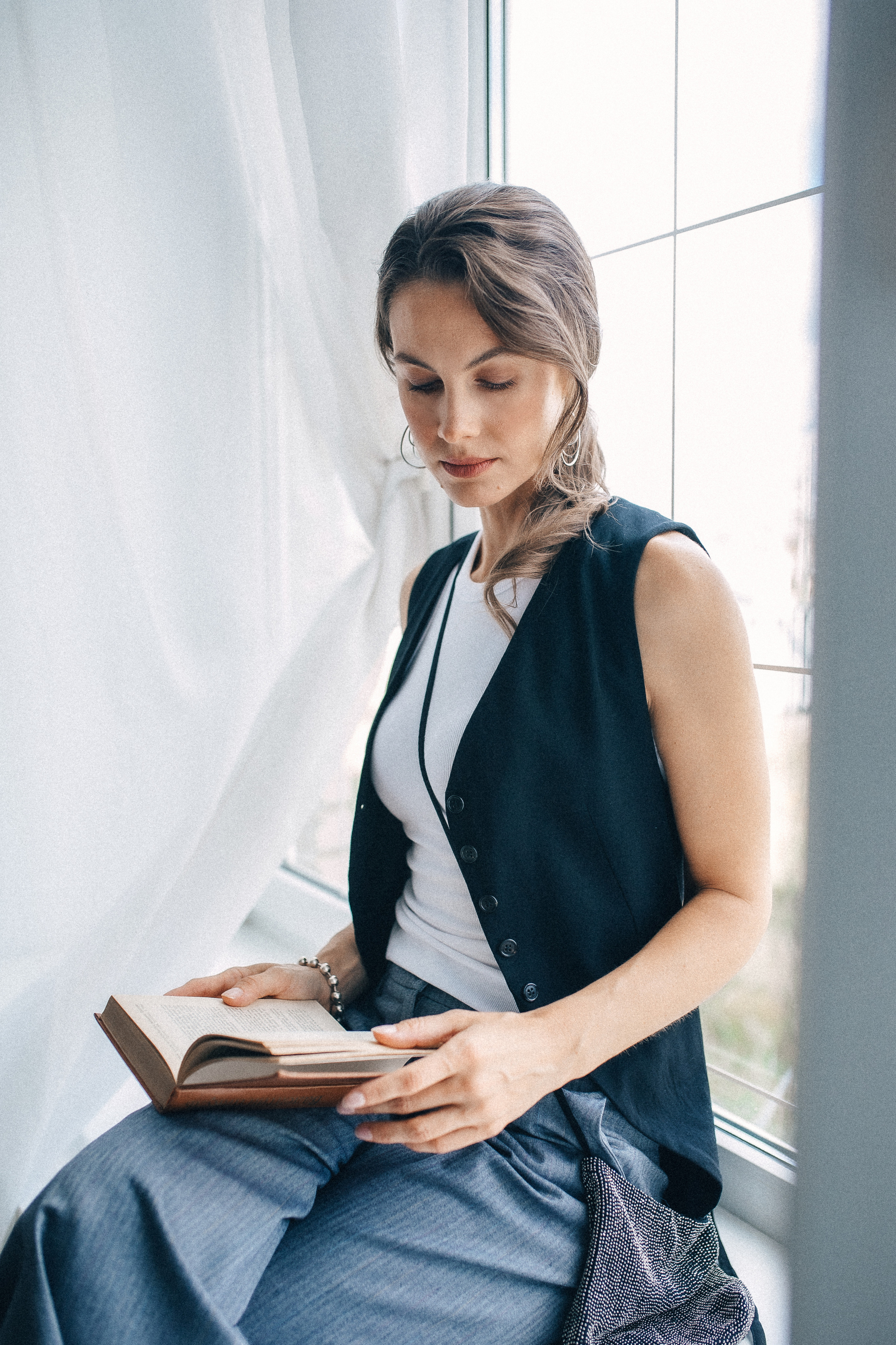 Аня. Фотопроект с стиле Old Money. Профессиональный фотограф, Москва |Видное Елена Елизарова