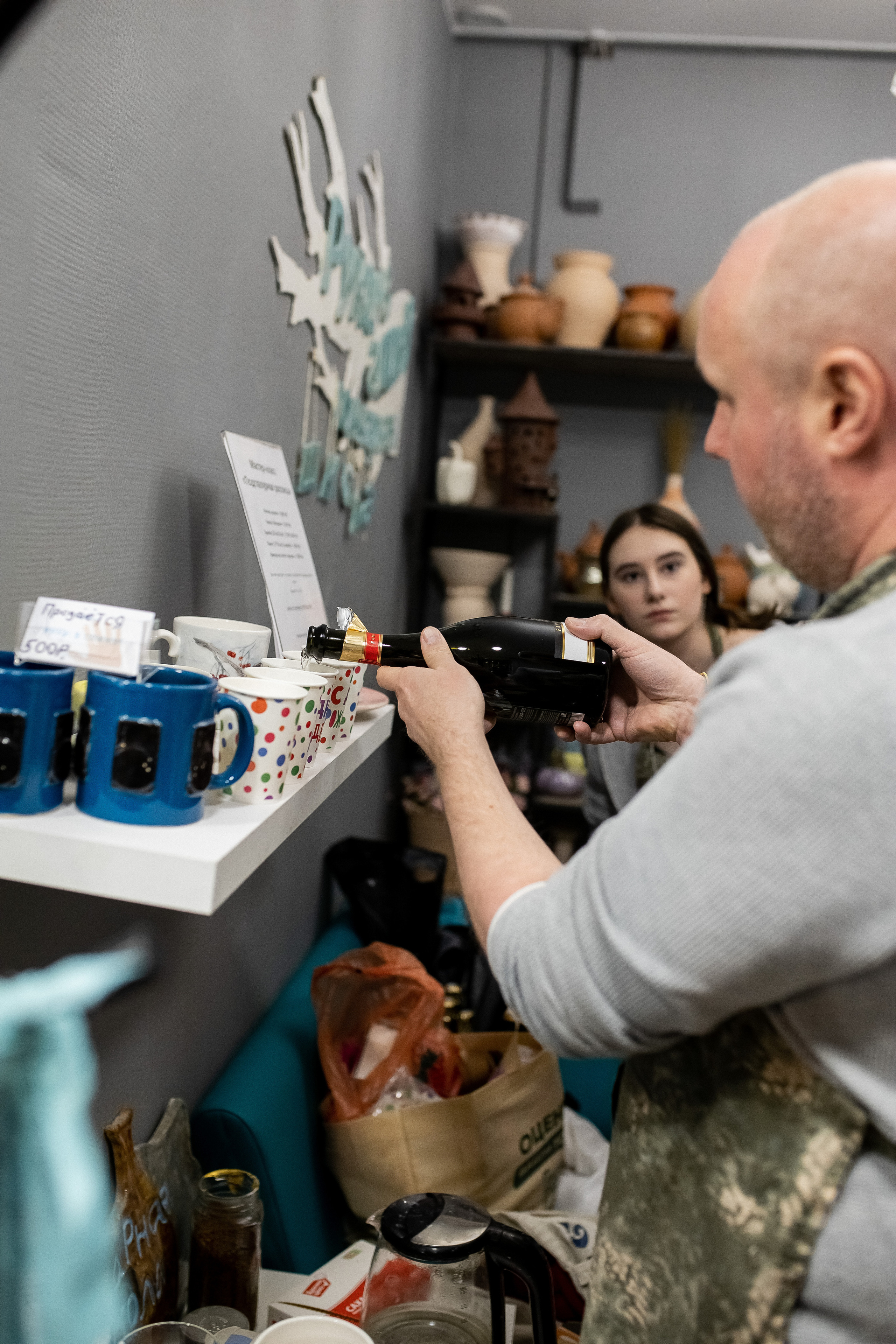 День рождения Светланы. Гончарная студия. Профессиональный фотограф, Москва |Видное Елена Елизарова