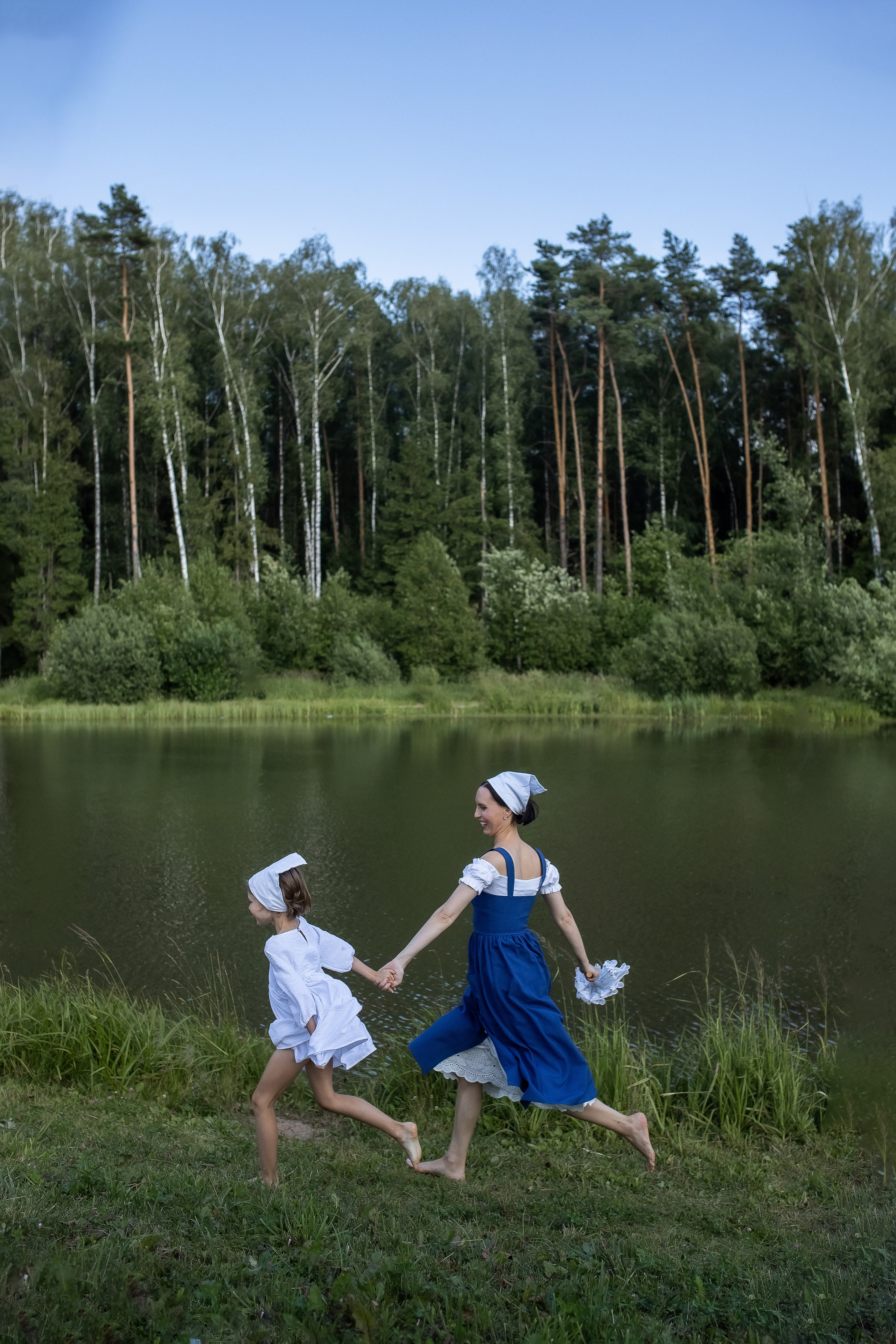 Надя и Алиса. Пикник. Лето. Профессиональный фотограф, Москва |Видное Елена Елизарова