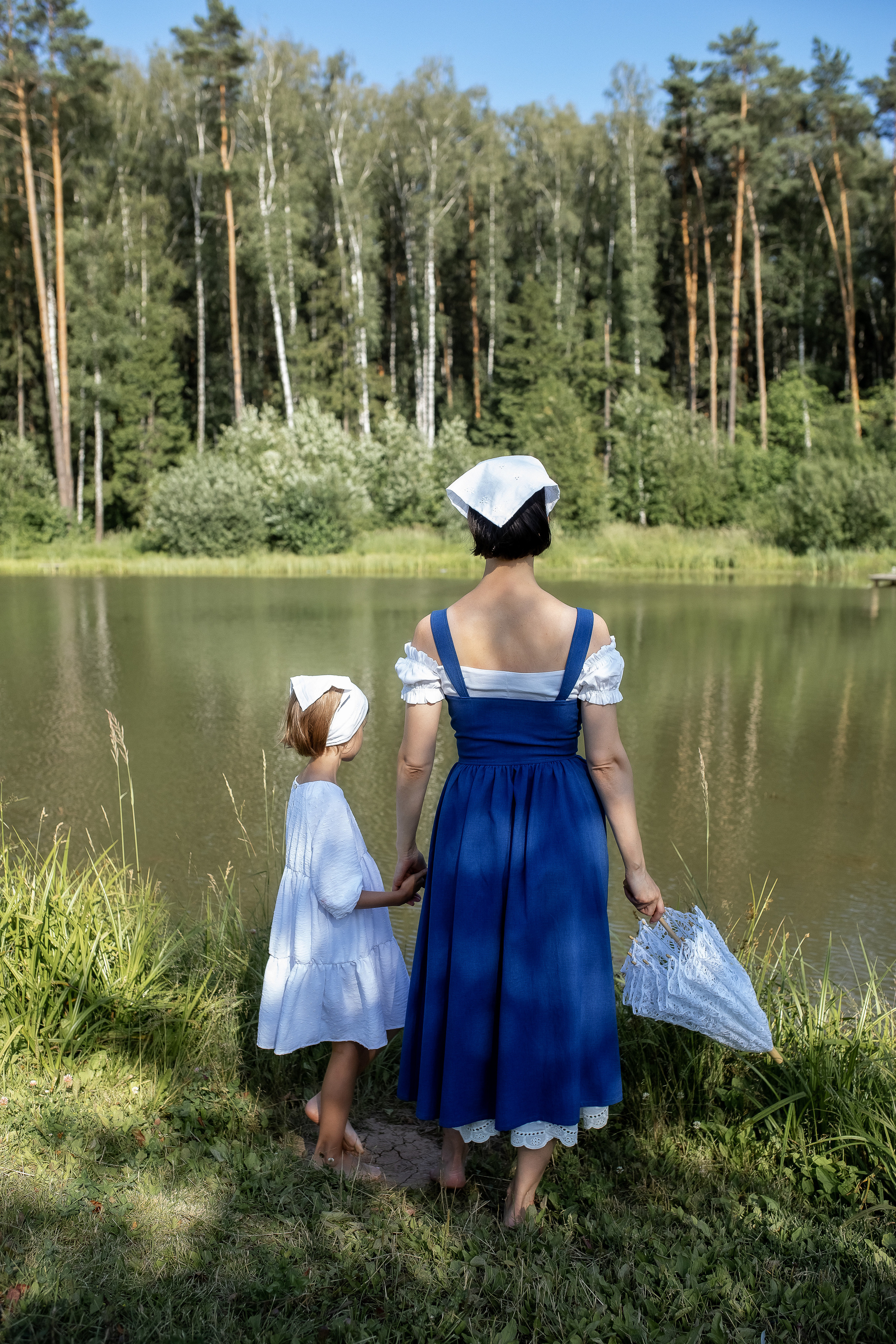 Надя и Алиса. Пикник. Лето. Профессиональный фотограф, Москва |Видное Елена Елизарова