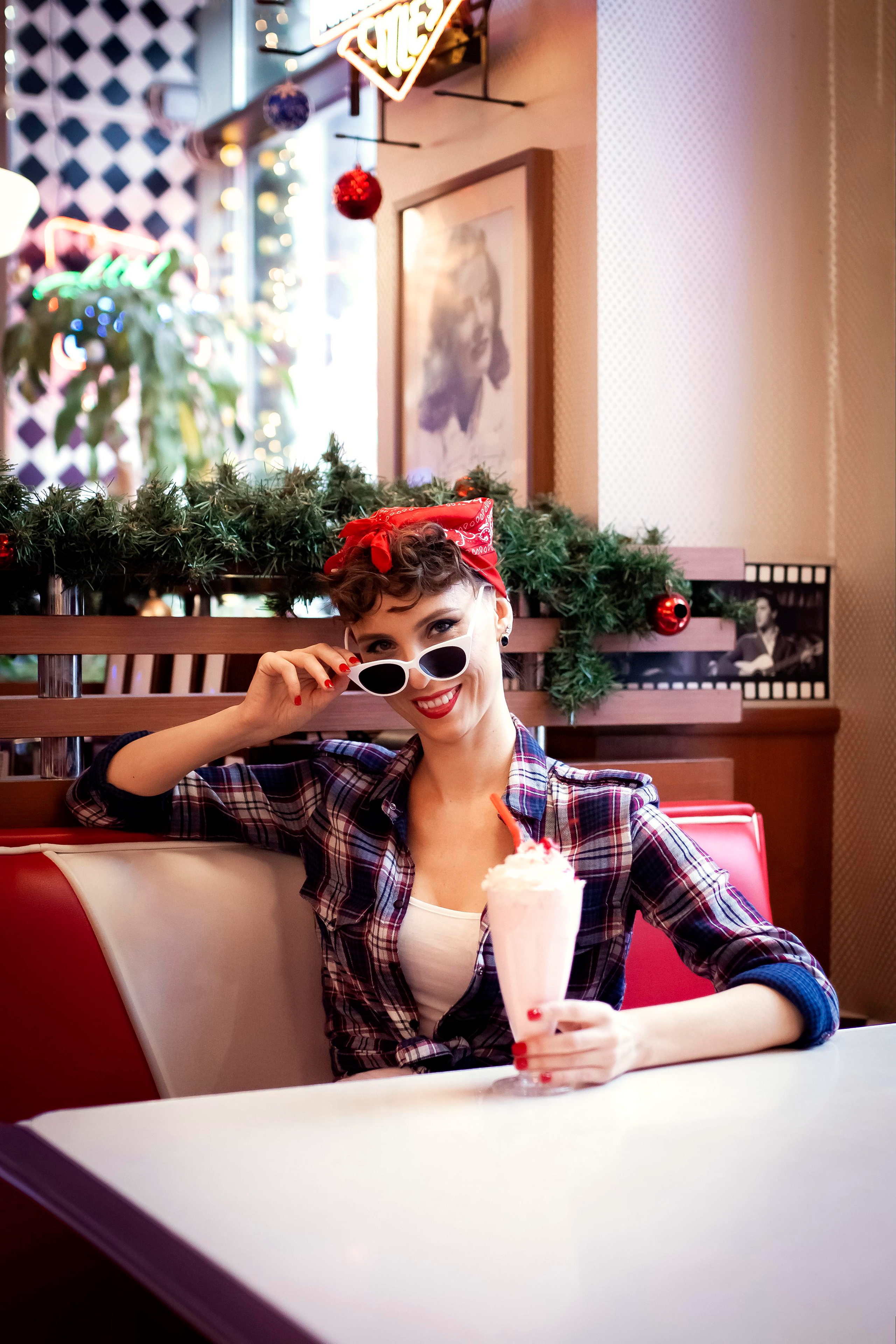 Надежда. Стилизованная сьемка. Америка 50-х. Профессиональный фотограф, Москва |Видное Елена Елизарова