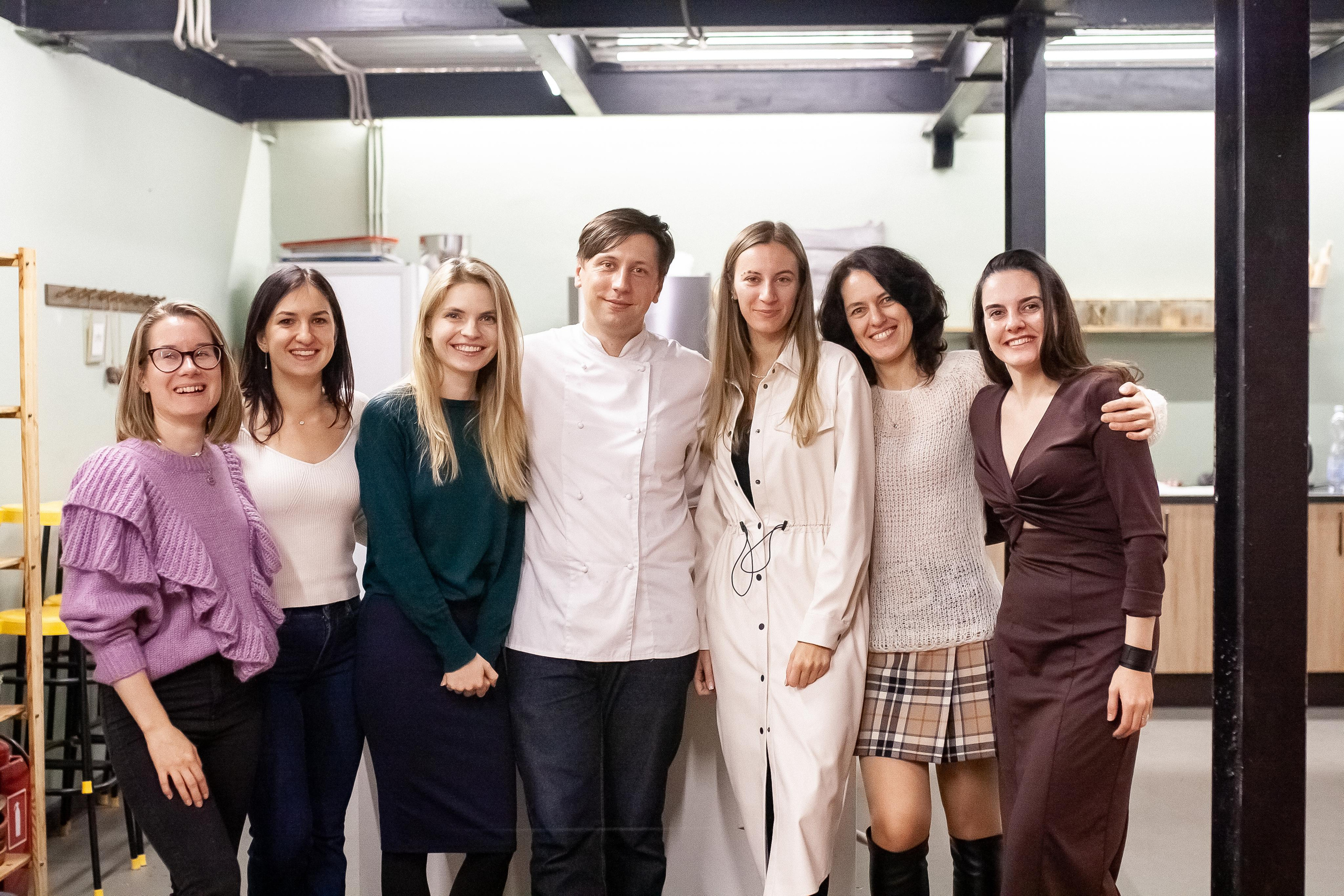 Девичник в кулинарной студии. Профессиональный фотограф, Москва |Видное Елена Елизарова