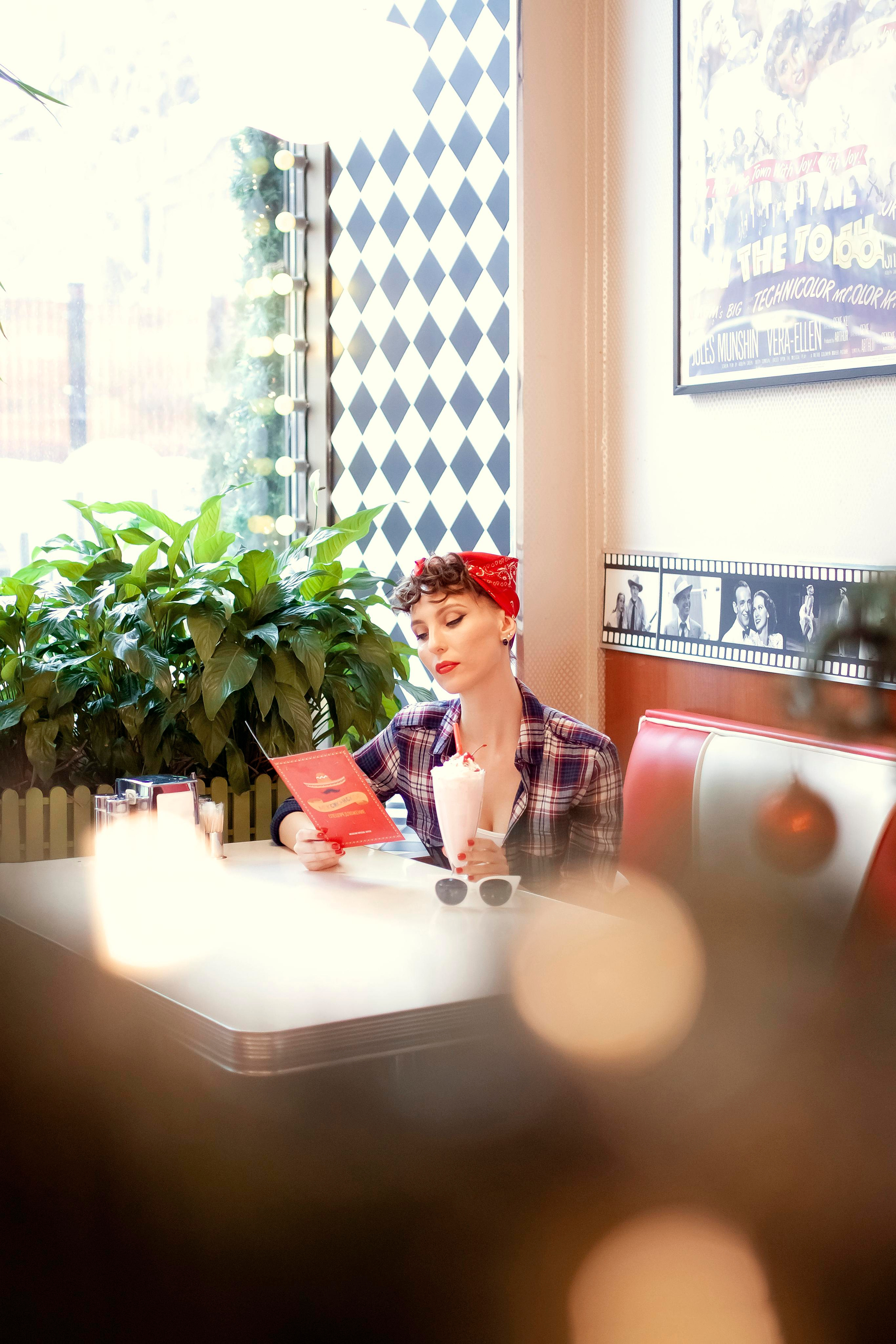 Надежда. Стилизованная сьемка. Америка 50-х. Профессиональный фотограф, Москва |Видное Елена Елизарова