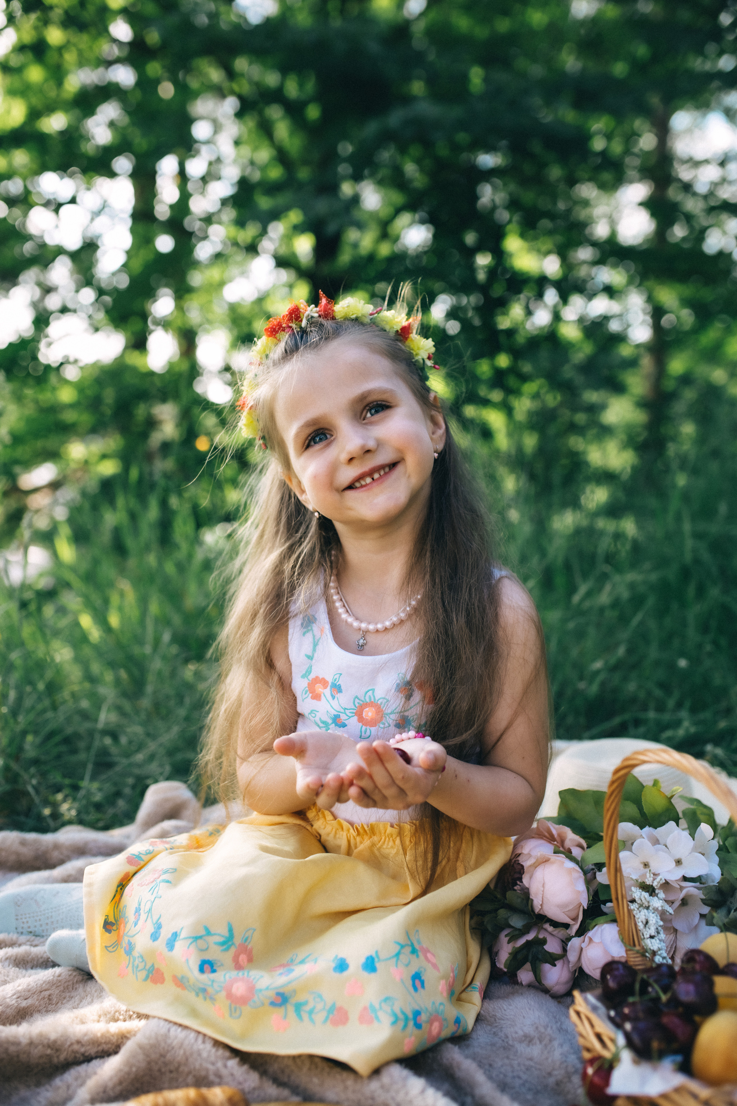 Лия и Полина. Пикник. Профессиональный фотограф, Москва |Видное Елена Елизарова