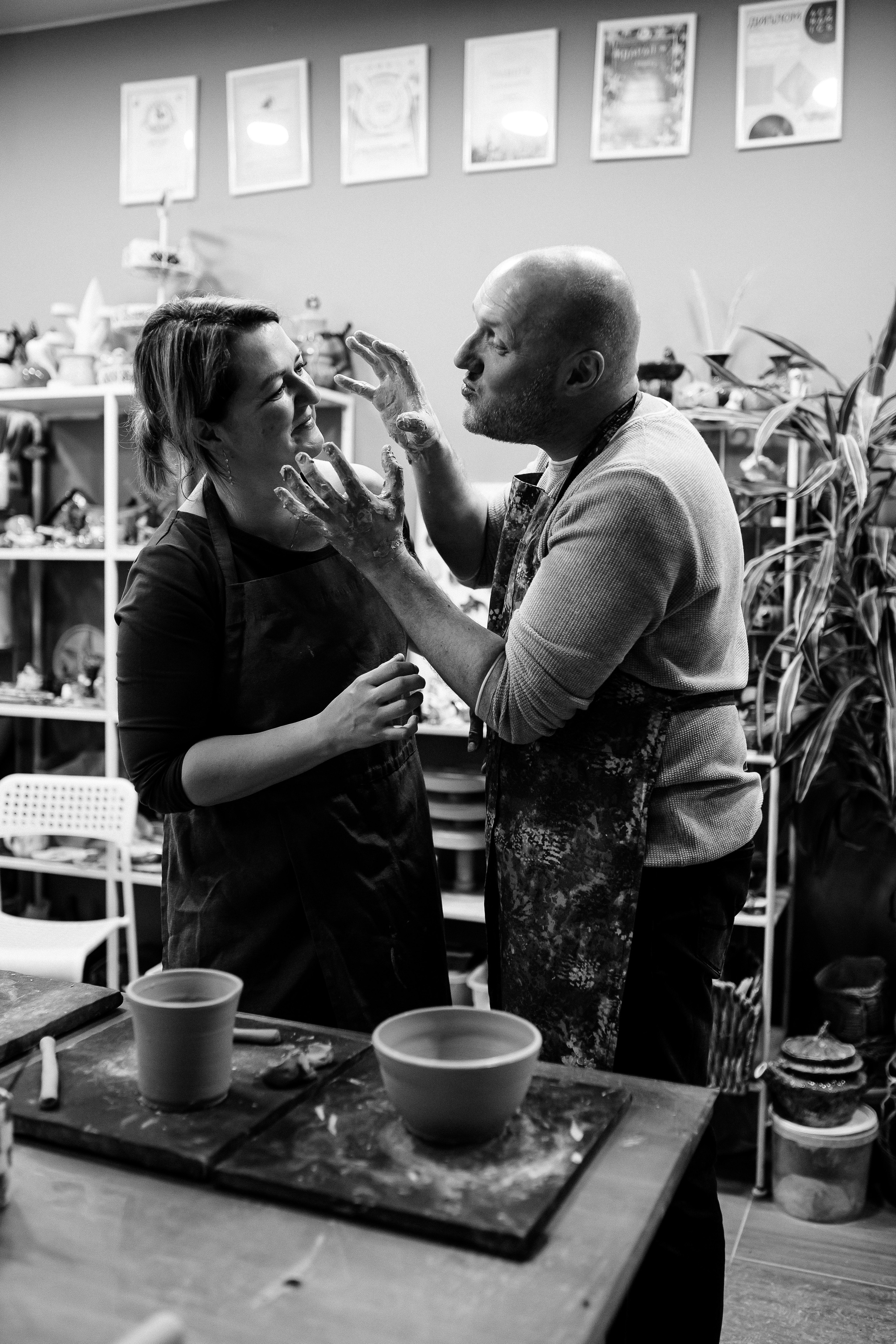 День рождения Светланы. Гончарная студия. Профессиональный фотограф, Москва |Видное Елена Елизарова