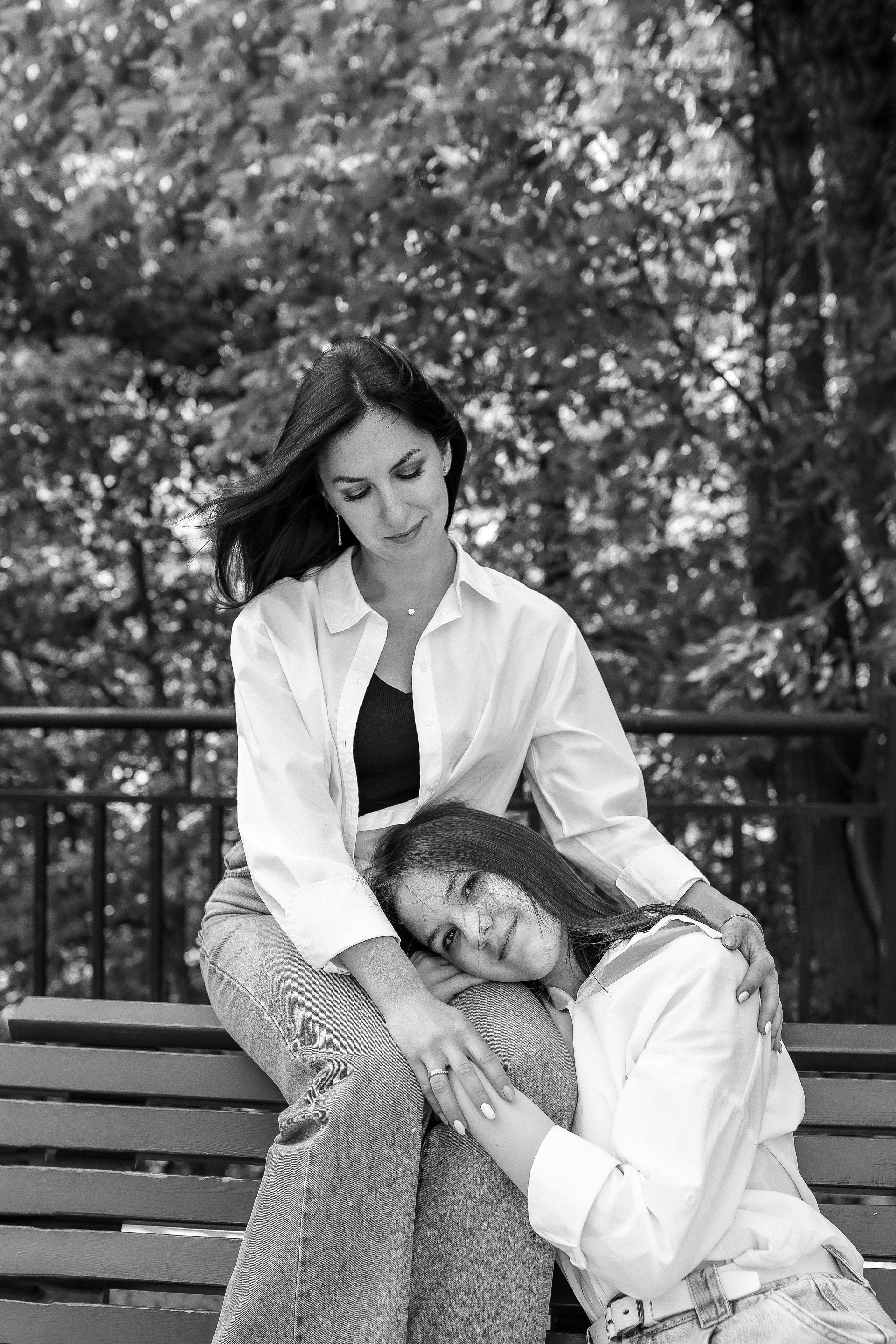 Мама и дочки. Прогулка. Профессиональный фотограф, Москва |Видное Елена Елизарова