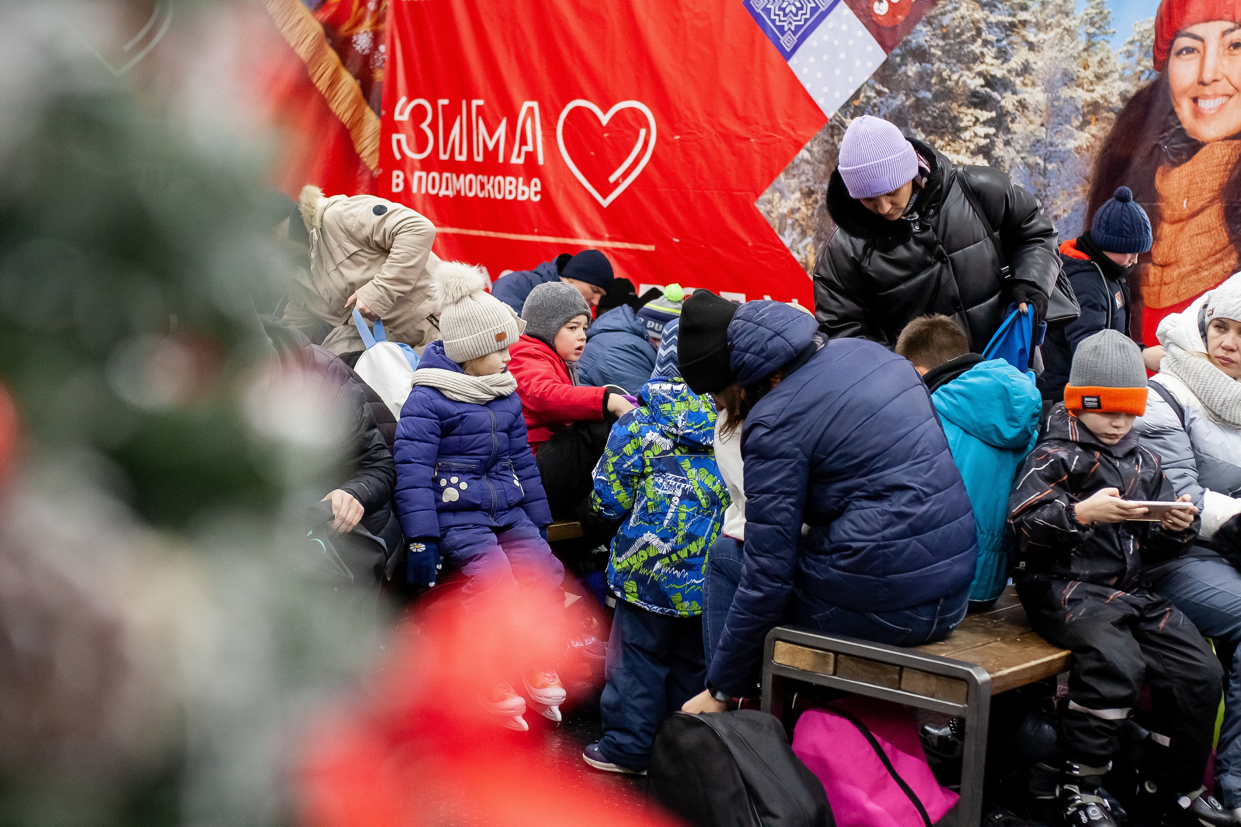 Каток. Веселое катание. Профессиональный фотограф, Москва |Видное Елена Елизарова