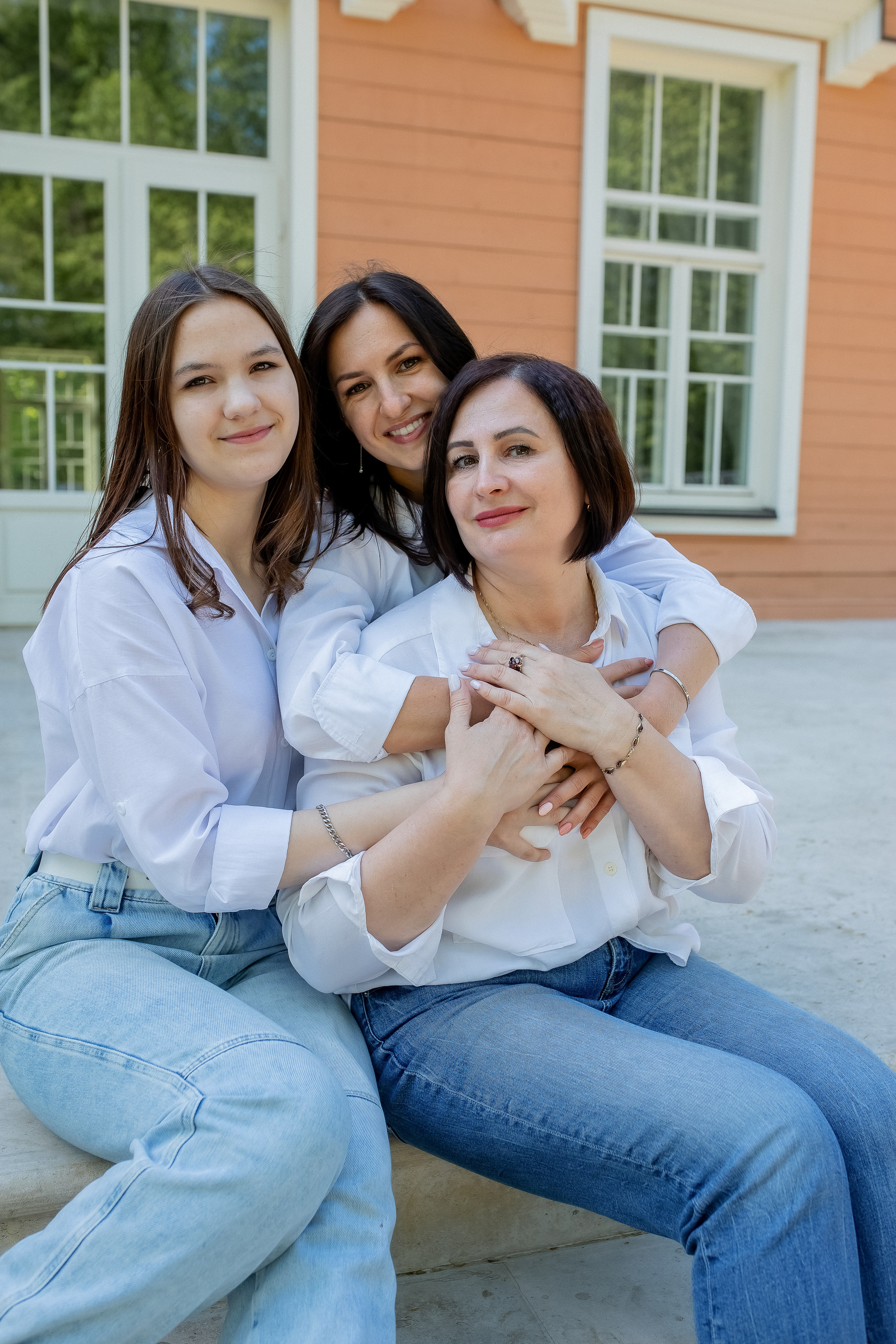 Мама и дочки. Прогулка. Профессиональный фотограф, Москва |Видное Елена Елизарова