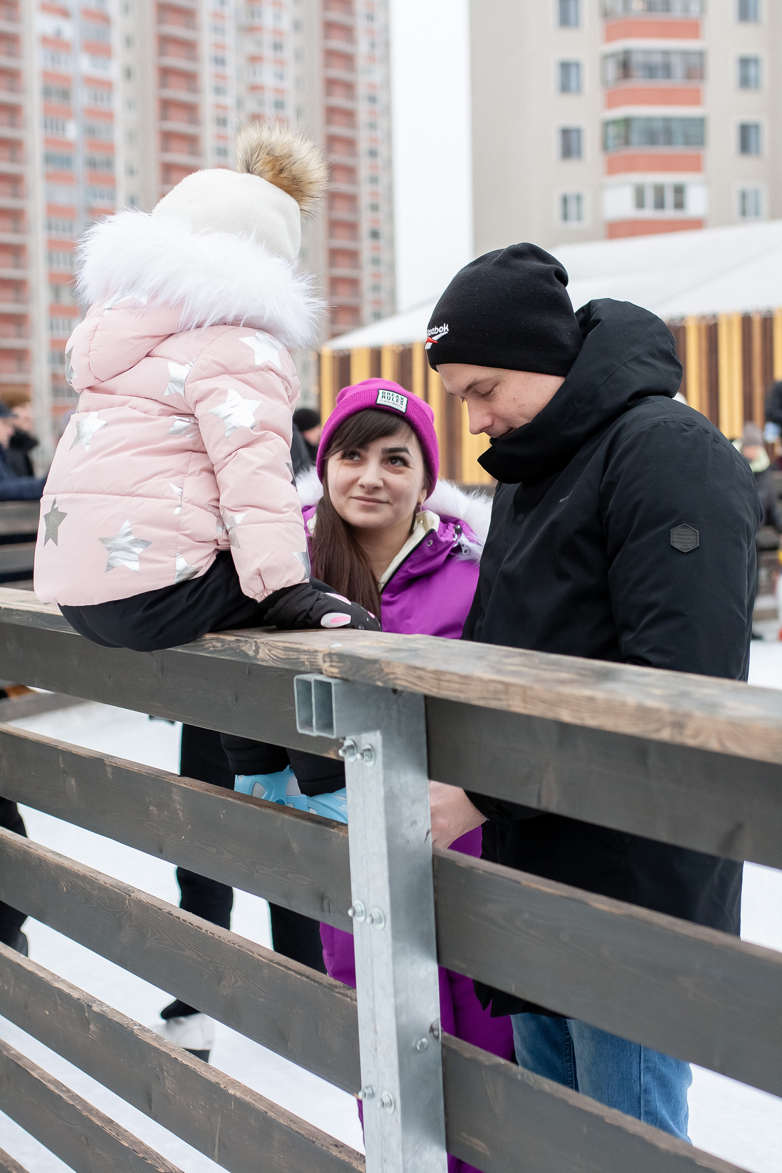 Каток. Веселое катание. Профессиональный фотограф, Москва |Видное Елена Елизарова