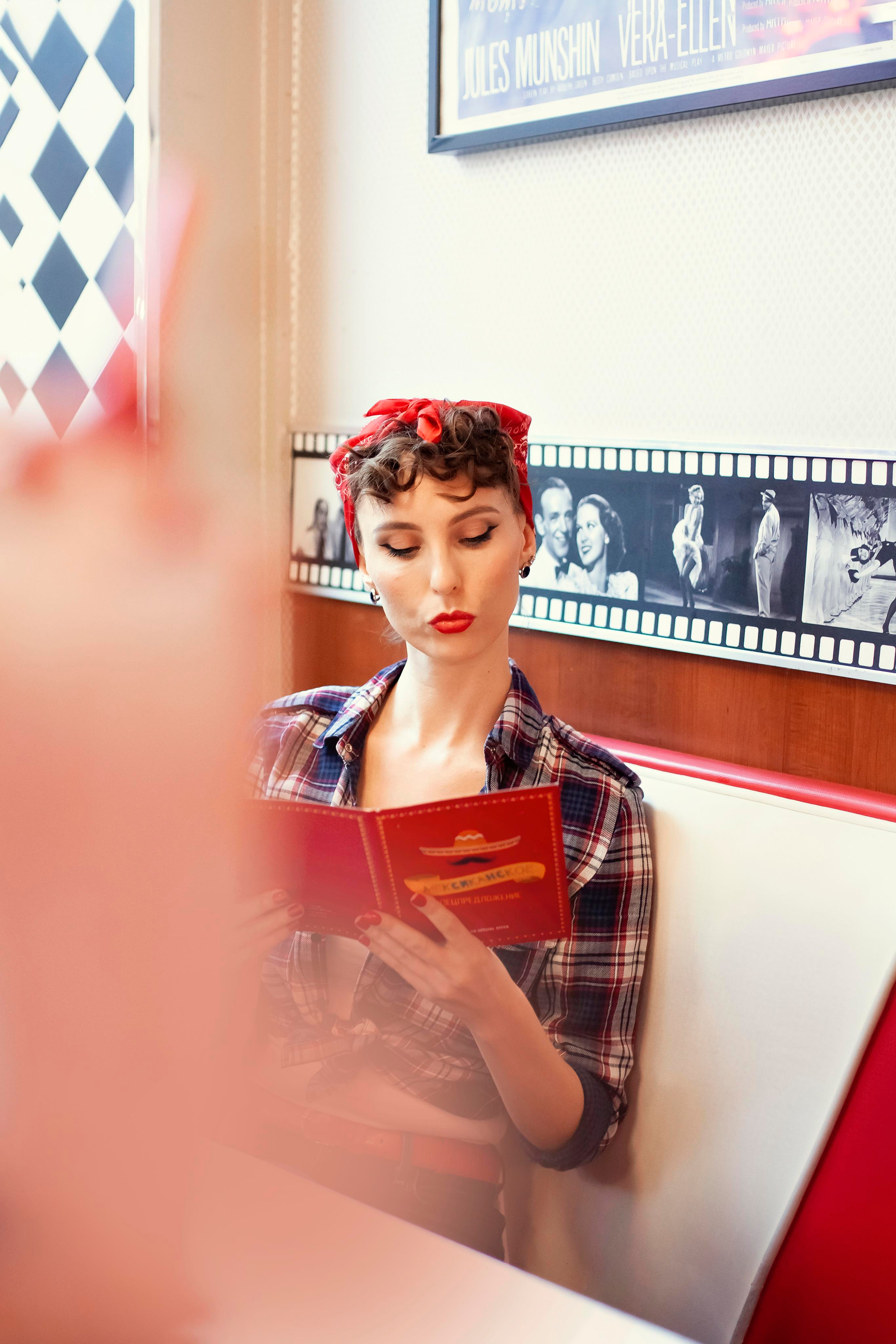 Надежда. Стилизованная сьемка. Америка 50-х. Профессиональный фотограф, Москва |Видное Елена Елизарова