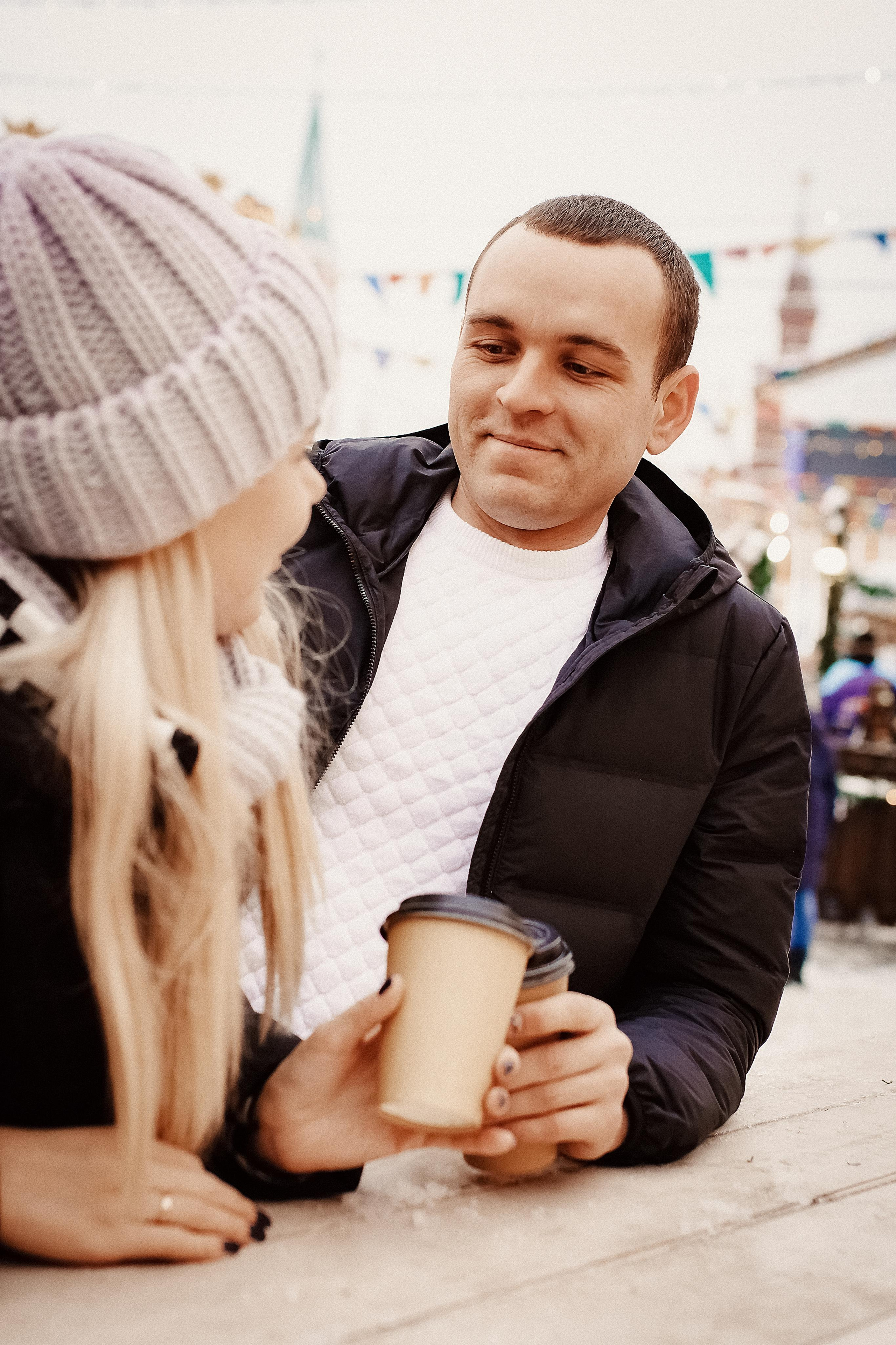 Денис и Алеся. Новогодний фотодень. Профессиональный фотограф, Москва |Видное Елена Елизарова