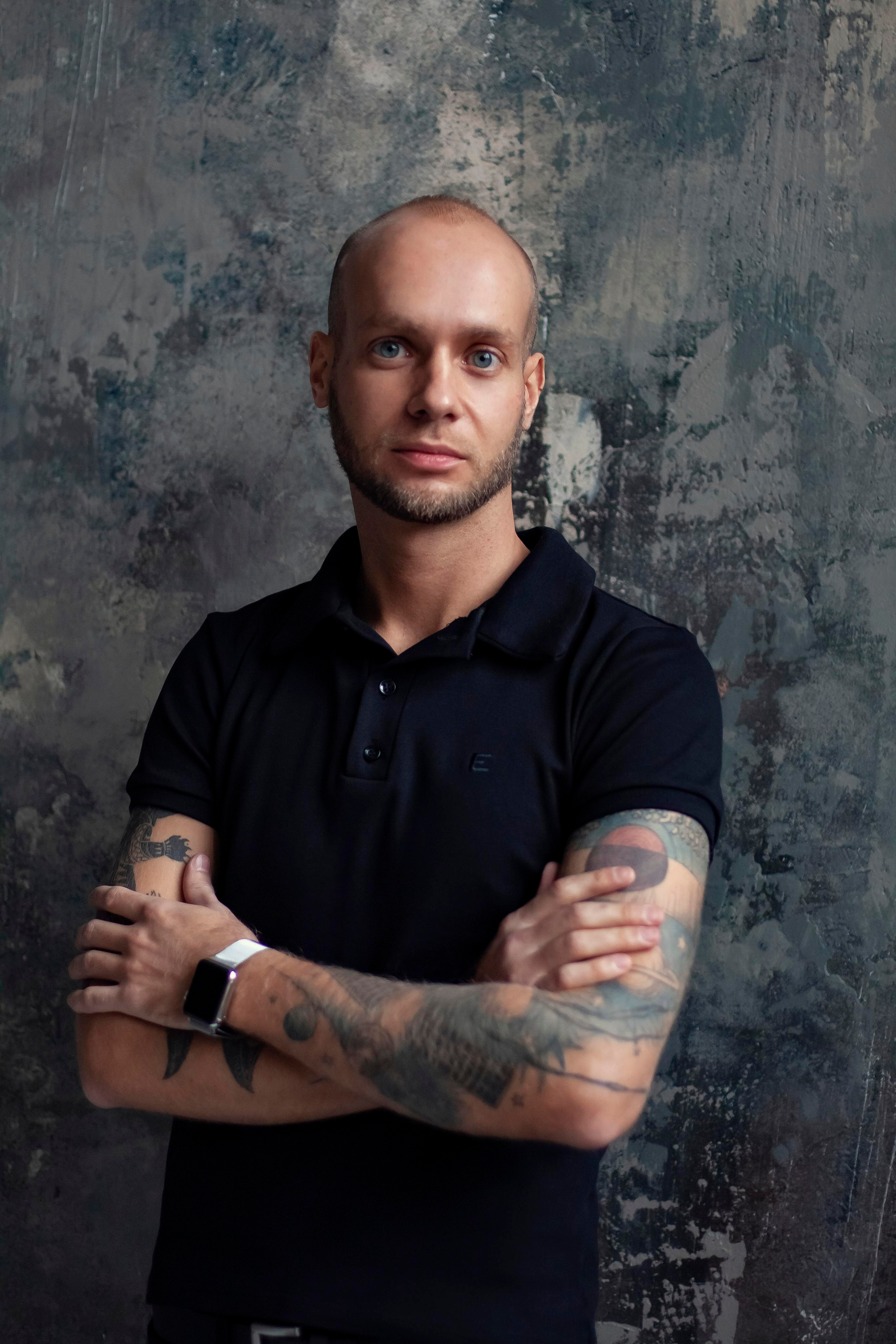 Иван. Портреты в студии, ничего лишнего. Профессиональный фотограф, Москва |Видное Елена Елизарова