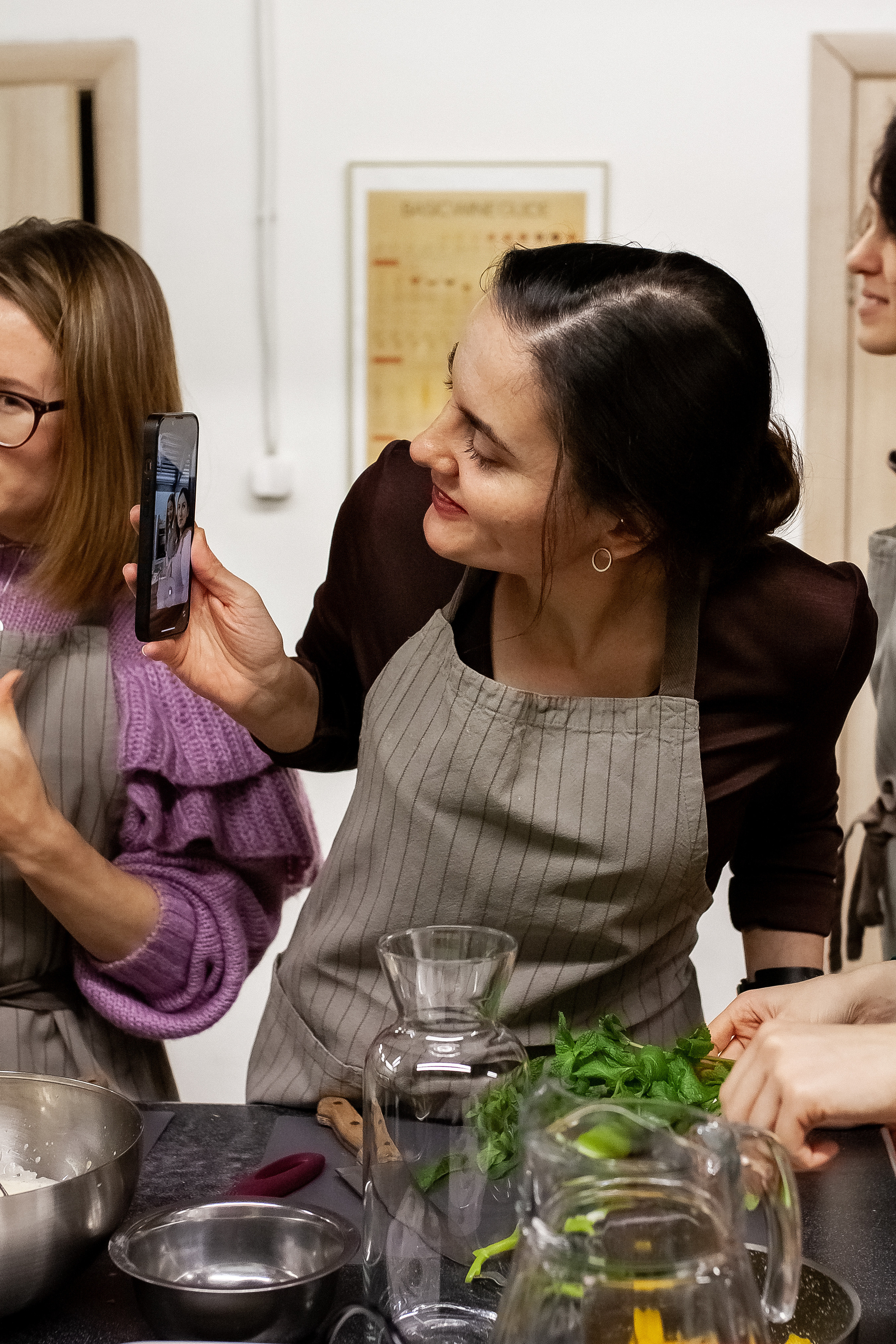 Девичник в кулинарной студии. Профессиональный фотограф, Москва |Видное Елена Елизарова