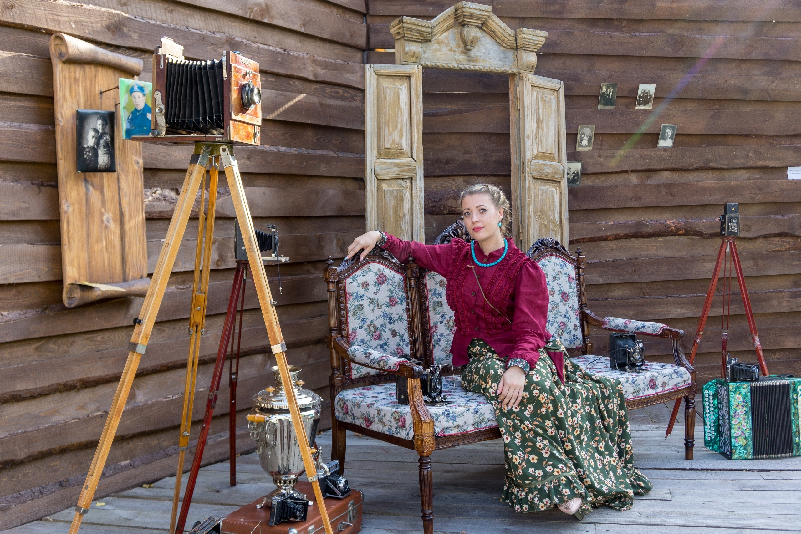Фотозона Крупского АнДРей в «Добродее» летом. Фотограф в Туле Крупский АнДРей. Фотостудия «КАДР71» в Туле