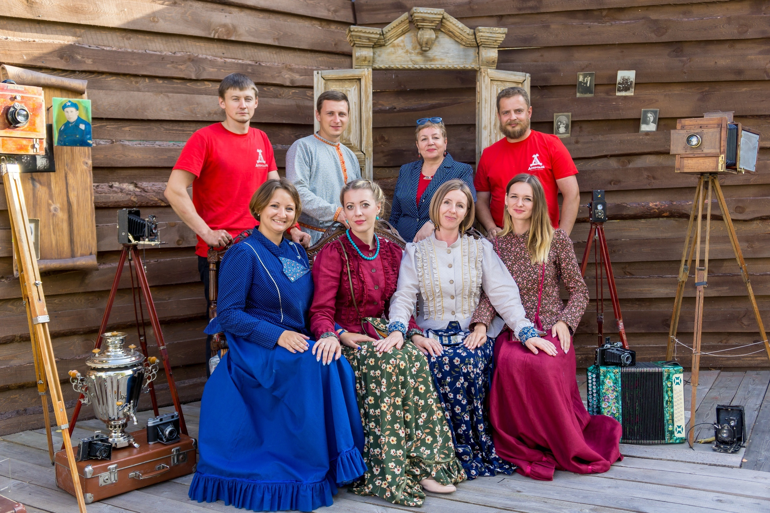 Фотозона Крупского АнДРей в «Добродее» летом. Фотограф в Туле Крупский АнДРей. Фотостудия «КАДР71» в Туле