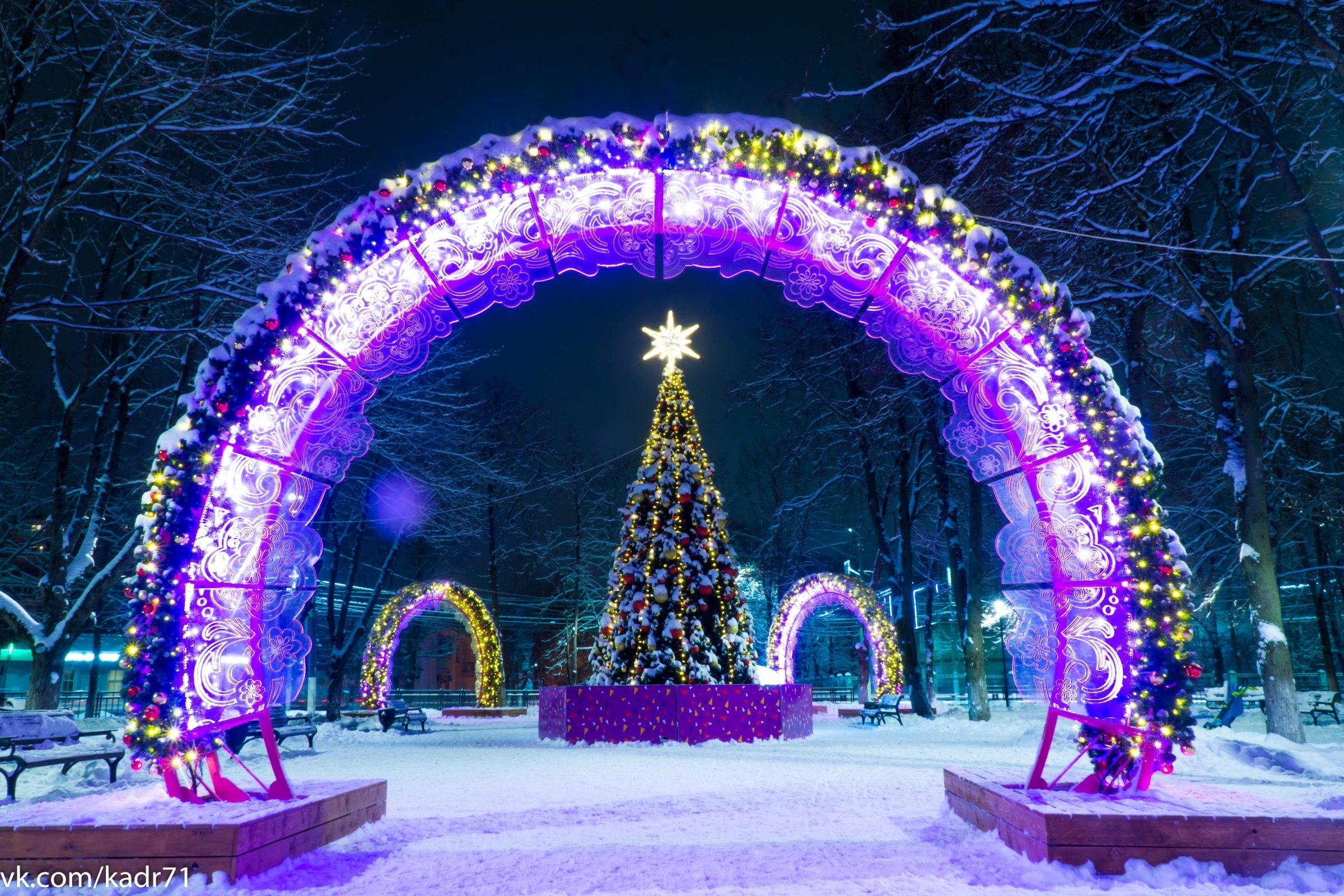 Тула-Новогодняя столица России 2019-2020. Фотограф в Туле Крупский АнДРей. Фотостудия «КАДР71» в Туле