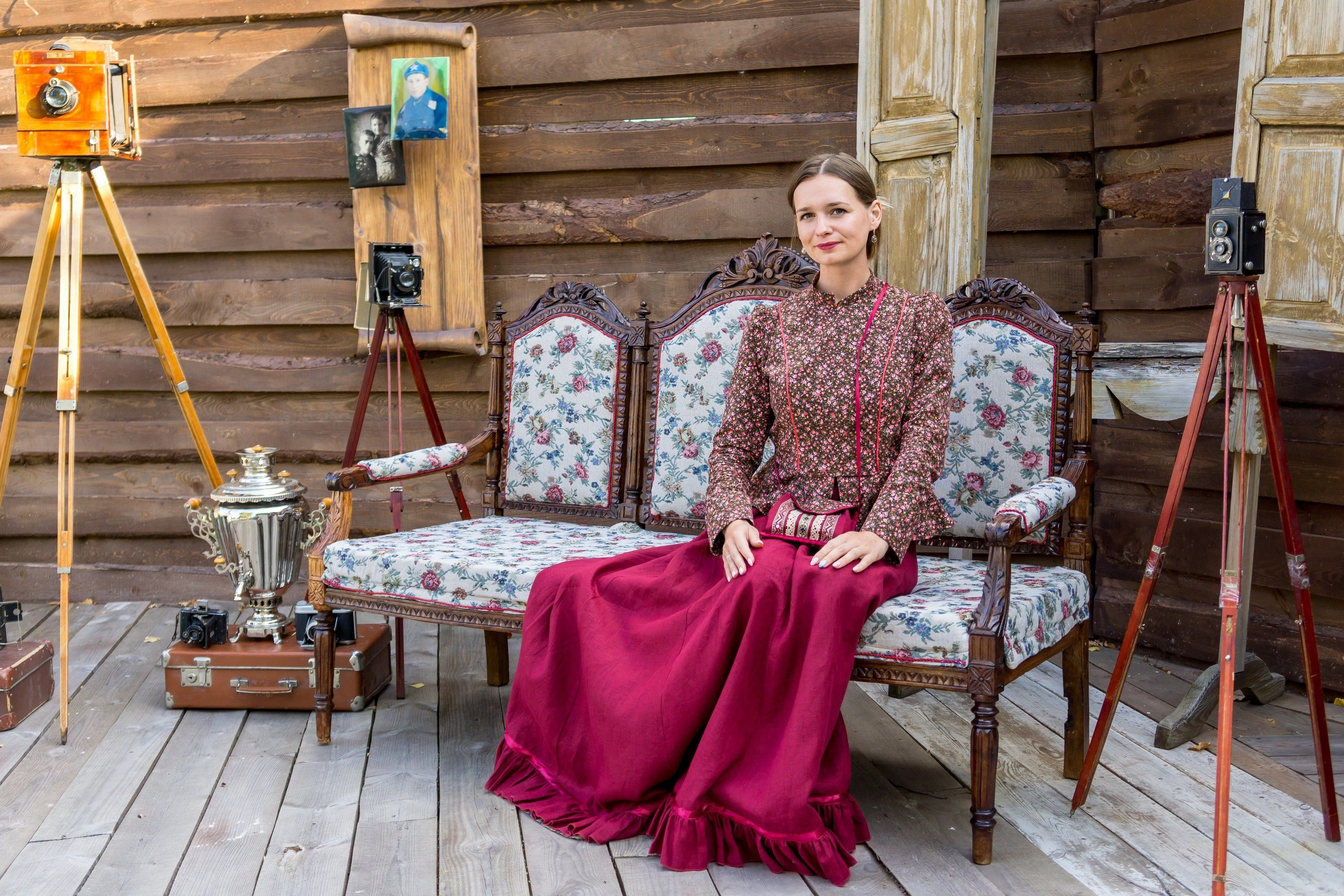 Фотозона Крупского АнДРей в «Добродее» летом. Фотограф в Туле Крупский АнДРей. Фотостудия «КАДР71» в Туле