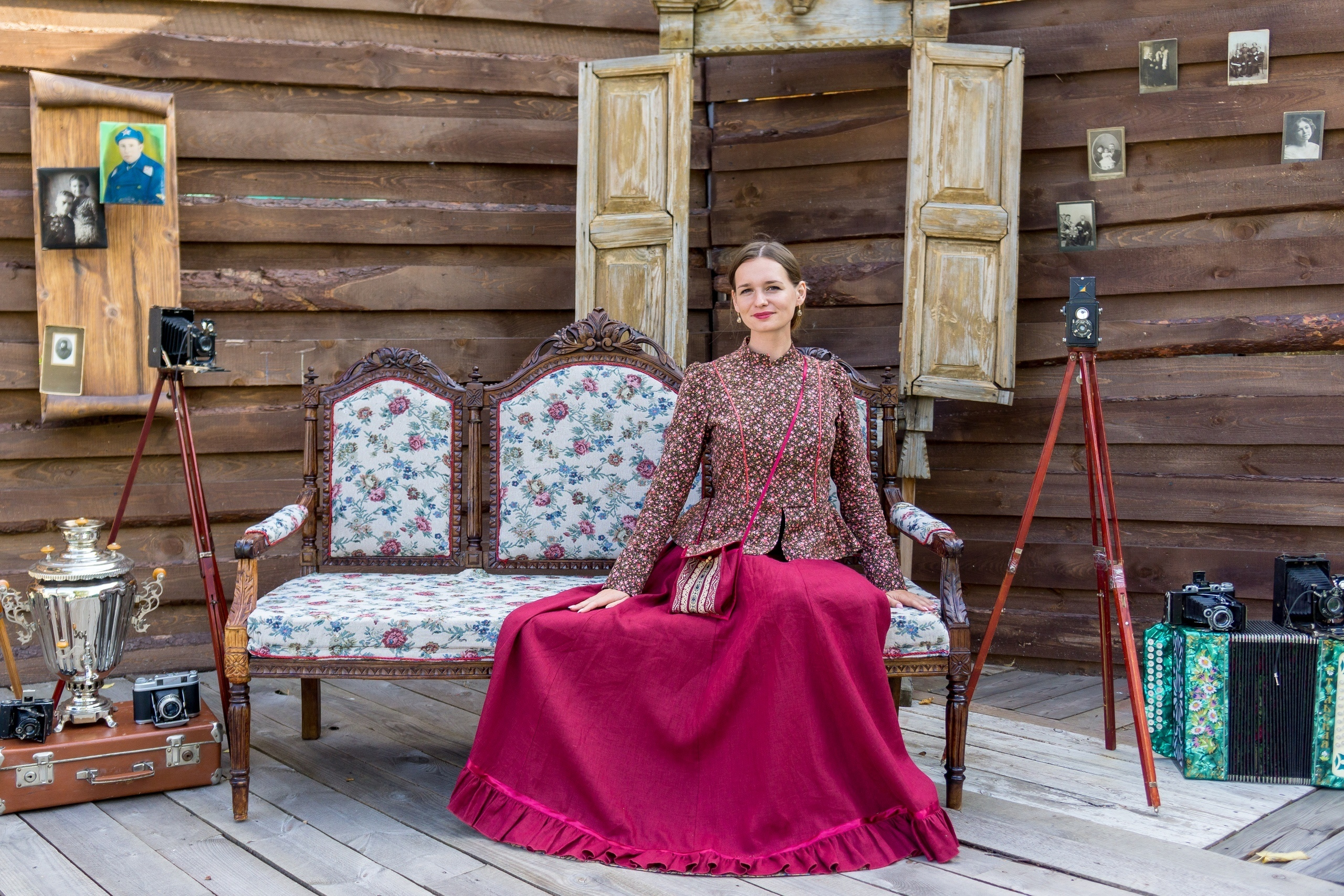 Фотозона Крупского АнДРей в «Добродее» летом. Фотограф в Туле Крупский АнДРей. Фотостудия «КАДР71» в Туле