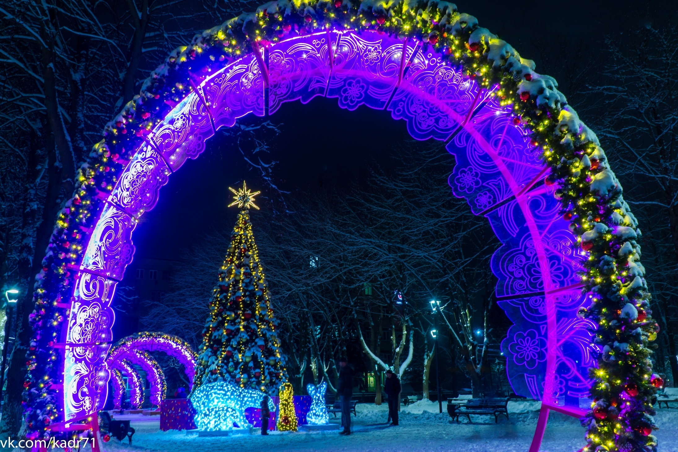 Тула-Новогодняя столица России 2019-2020. Фотограф в Туле Крупский АнДРей. Фотостудия «КАДР71» в Туле