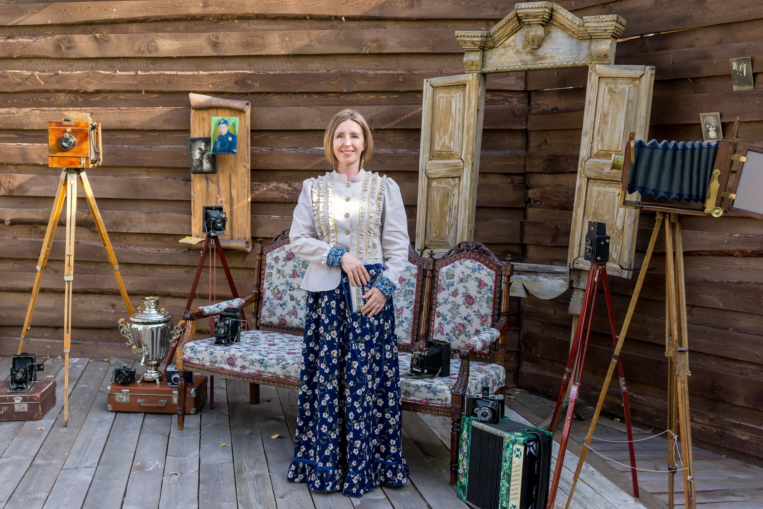 Фотозона Крупского АнДРей в «Добродее» летом. Фотограф в Туле Крупский АнДРей. Фотостудия «КАДР71» в Туле