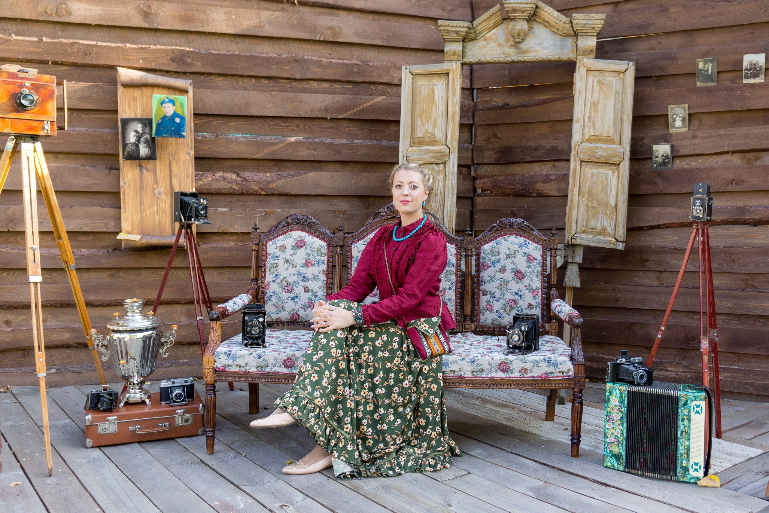 Фотозона Крупского АнДРей в «Добродее» летом. Фотограф в Туле Крупский АнДРей. Фотостудия «КАДР71» в Туле