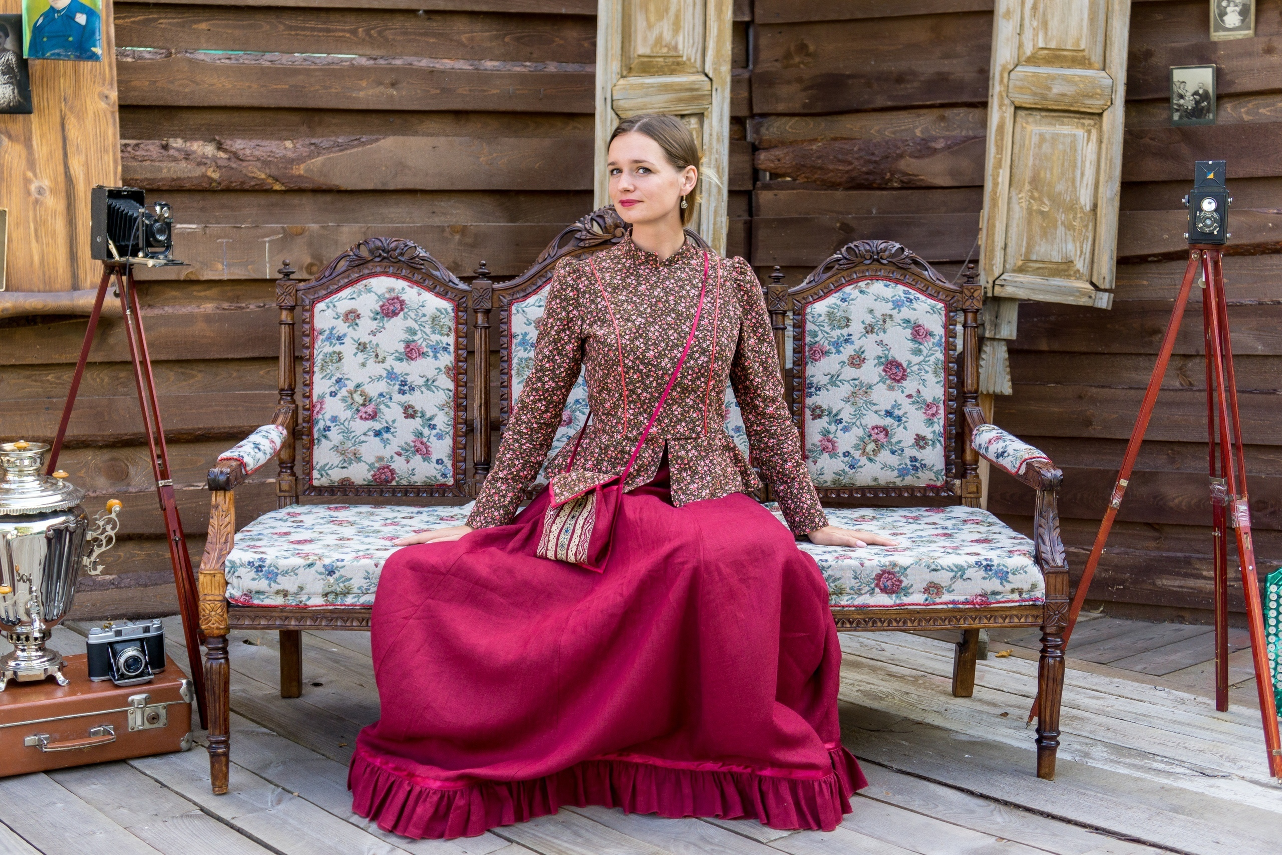 Фотозона Крупского АнДРей в «Добродее» летом. Фотограф в Туле Крупский АнДРей. Фотостудия «КАДР71» в Туле