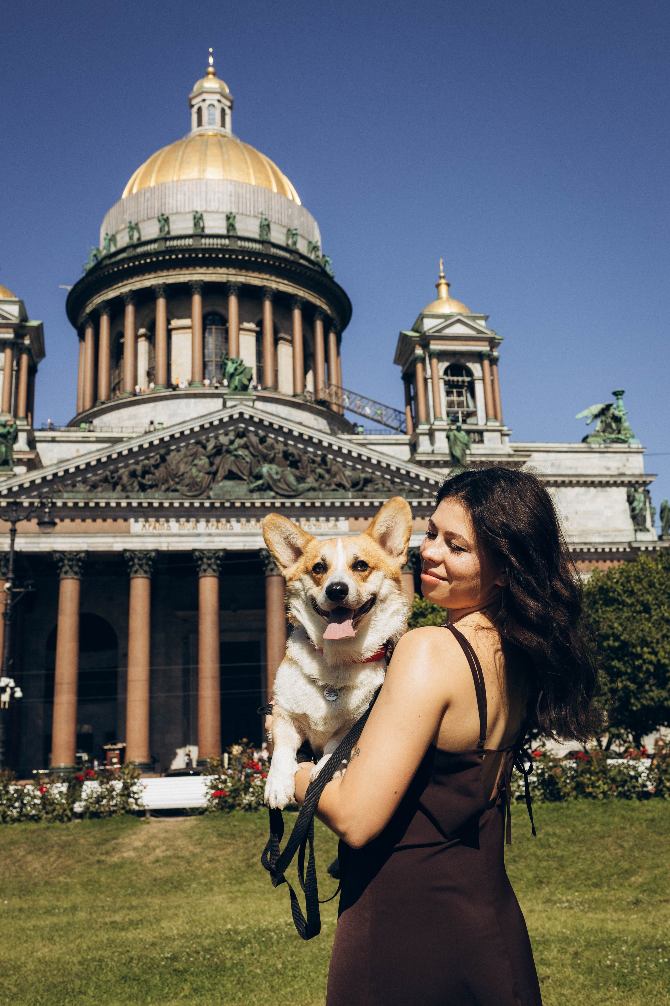 Фотосессия с собакой. Фотограф в Санкт-Петербурге Полина