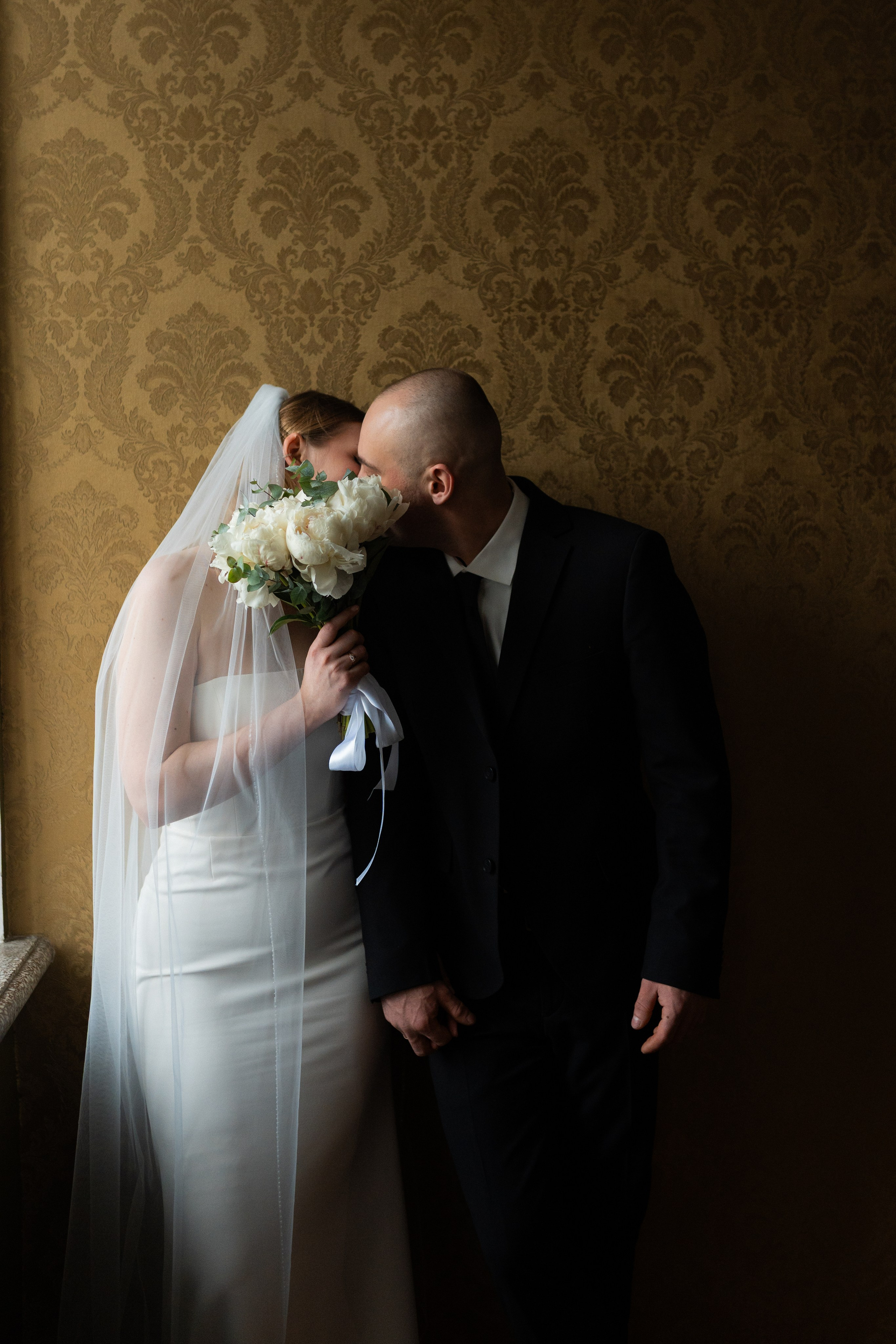 Мария и Алексей, студия 1884. Свадебный фотограф в Москве Анна Полушина