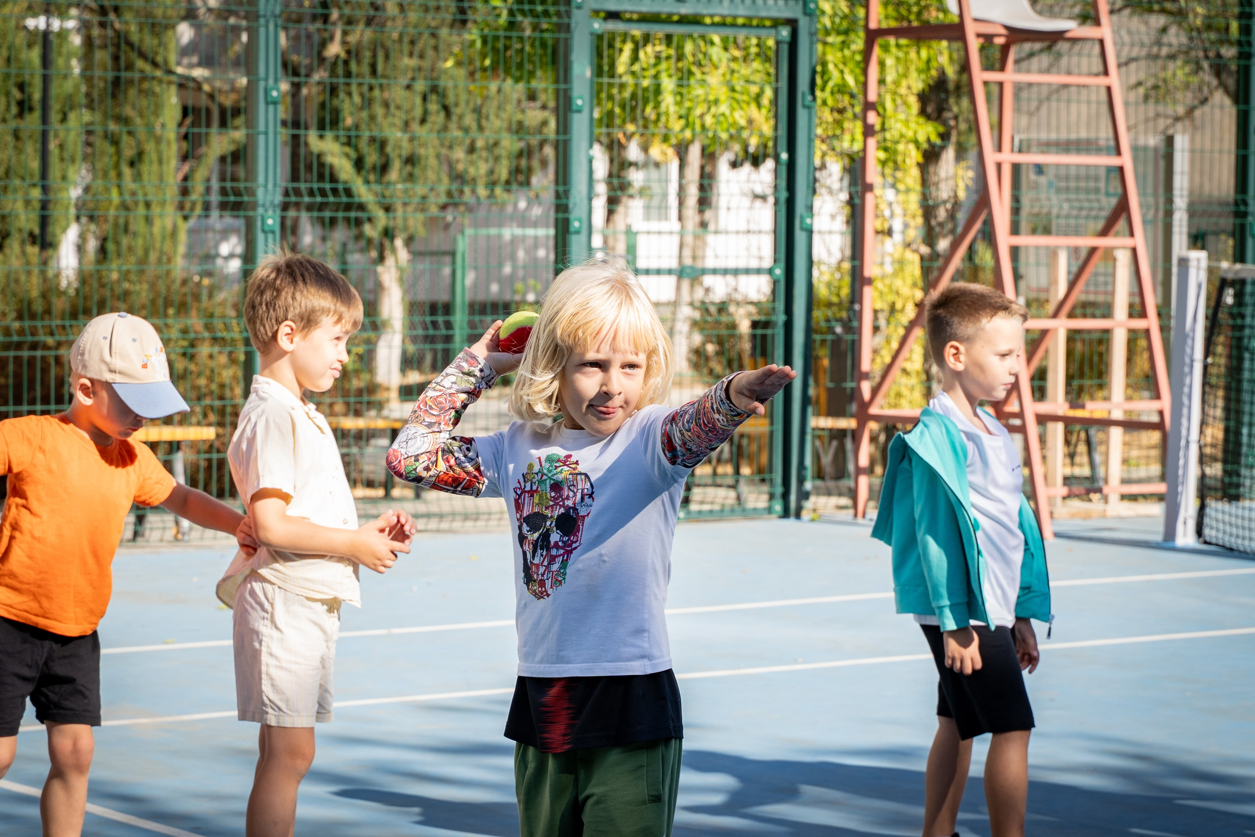 Федерация тенниса Севастополь. Малыши. Анастасия Дунаева. Фотограф в Севастополе