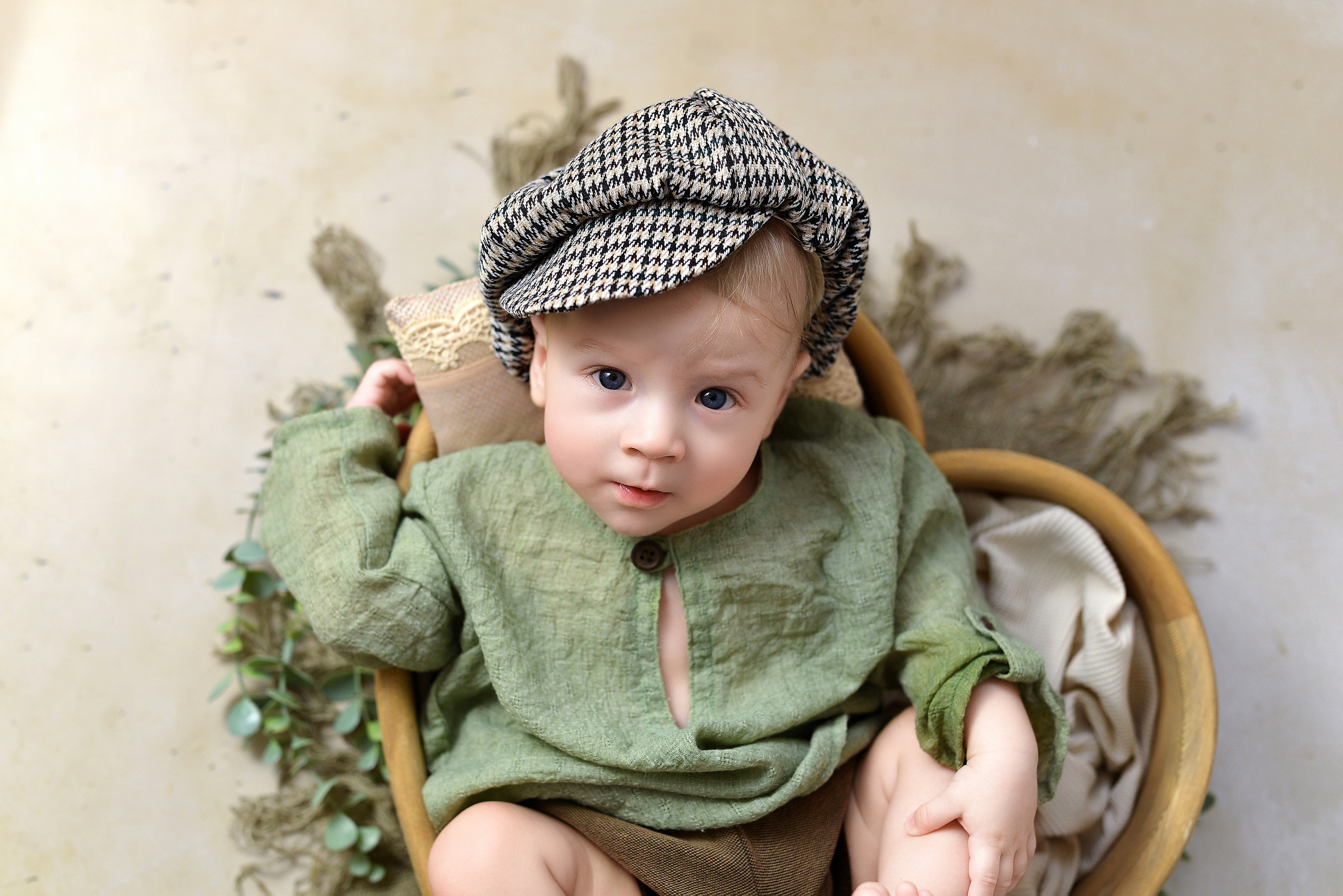 Алексей 4 месяца. Фотограф новорождённых и семейный фотограф в Иваново Любовь Капранова