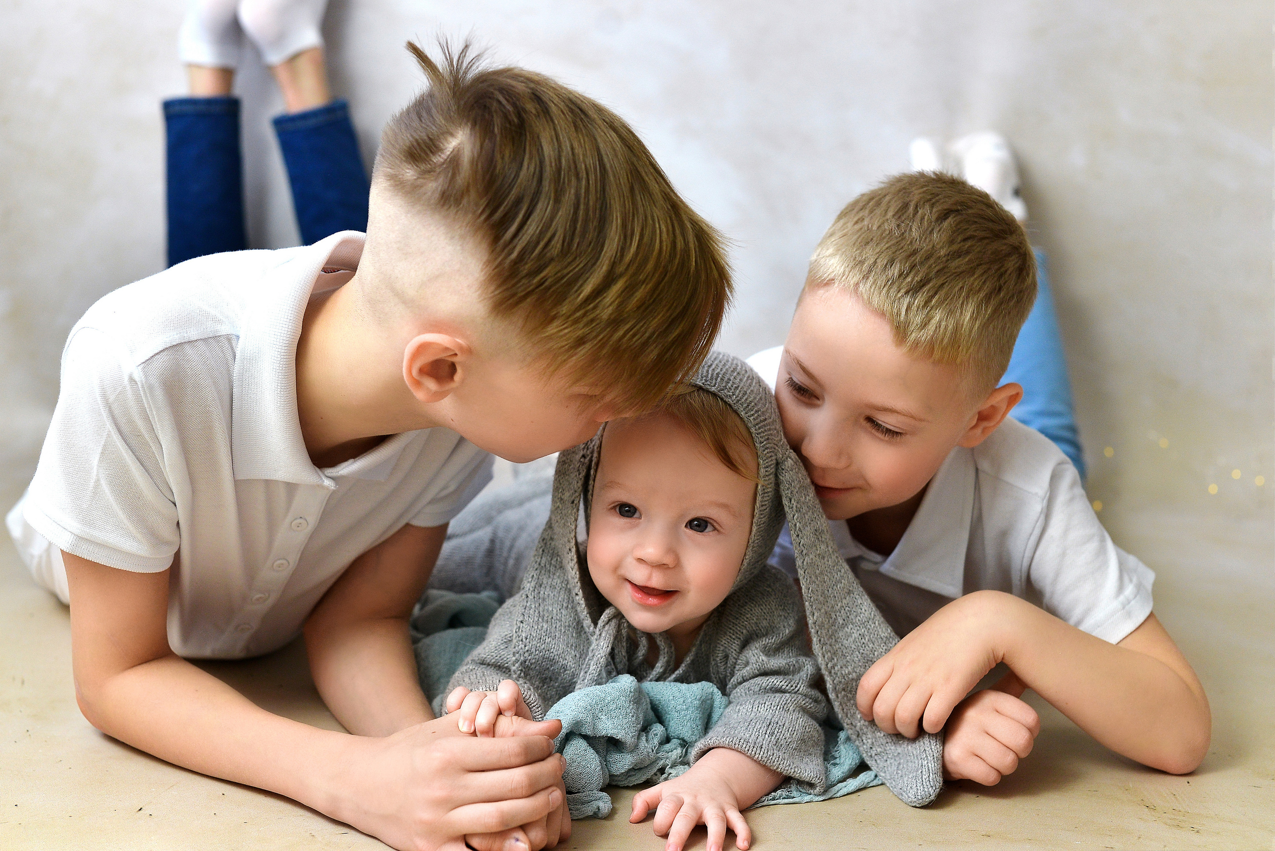 Алексей 4 месяца. Фотограф новорождённых и семейный фотограф в Иваново Любовь Капранова