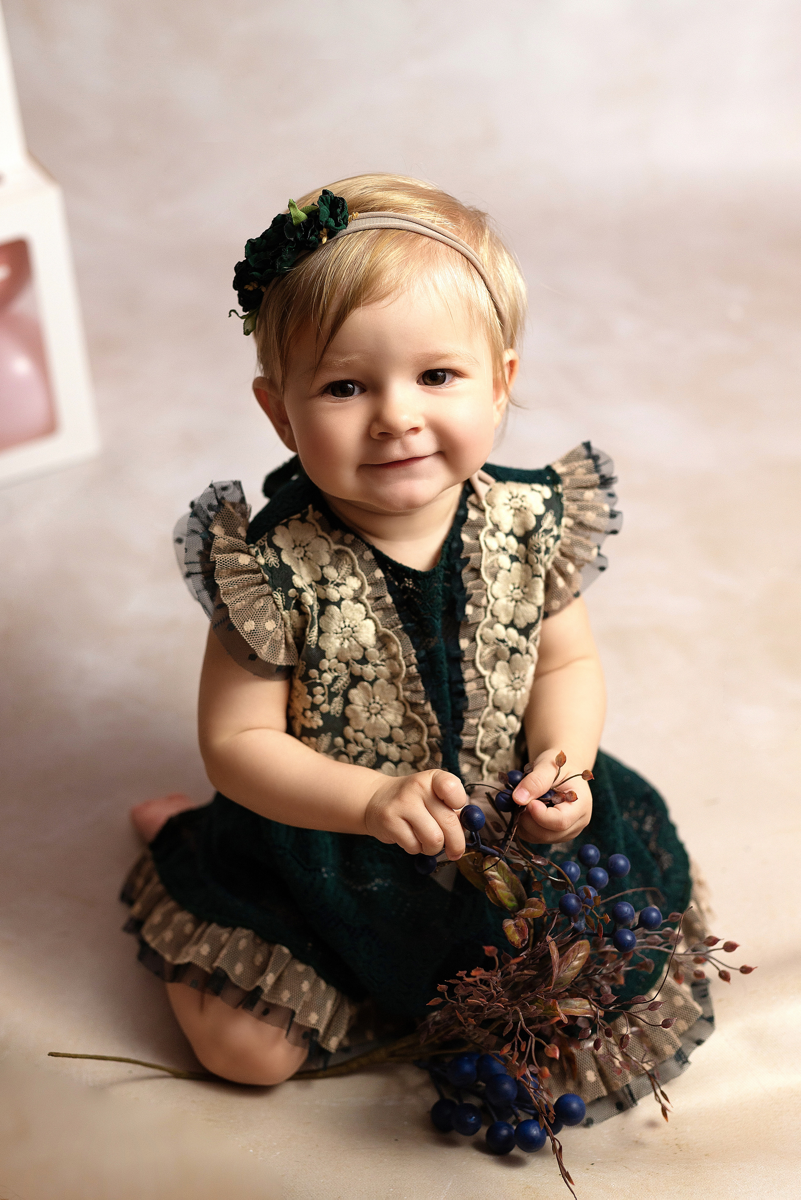 Анюта 1 год. Фотограф новорождённых и семейный фотограф в Иваново Любовь Капранова