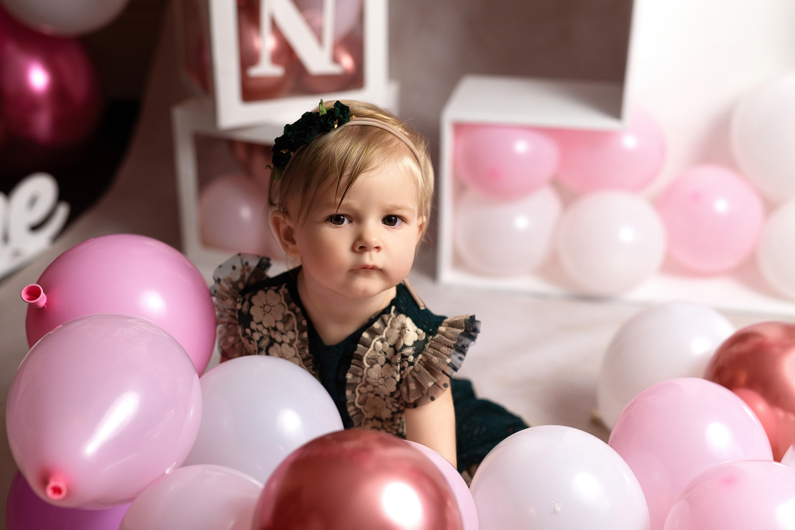 Анюта 1 год. Фотограф новорождённых и семейный фотограф в Иваново Любовь Капранова