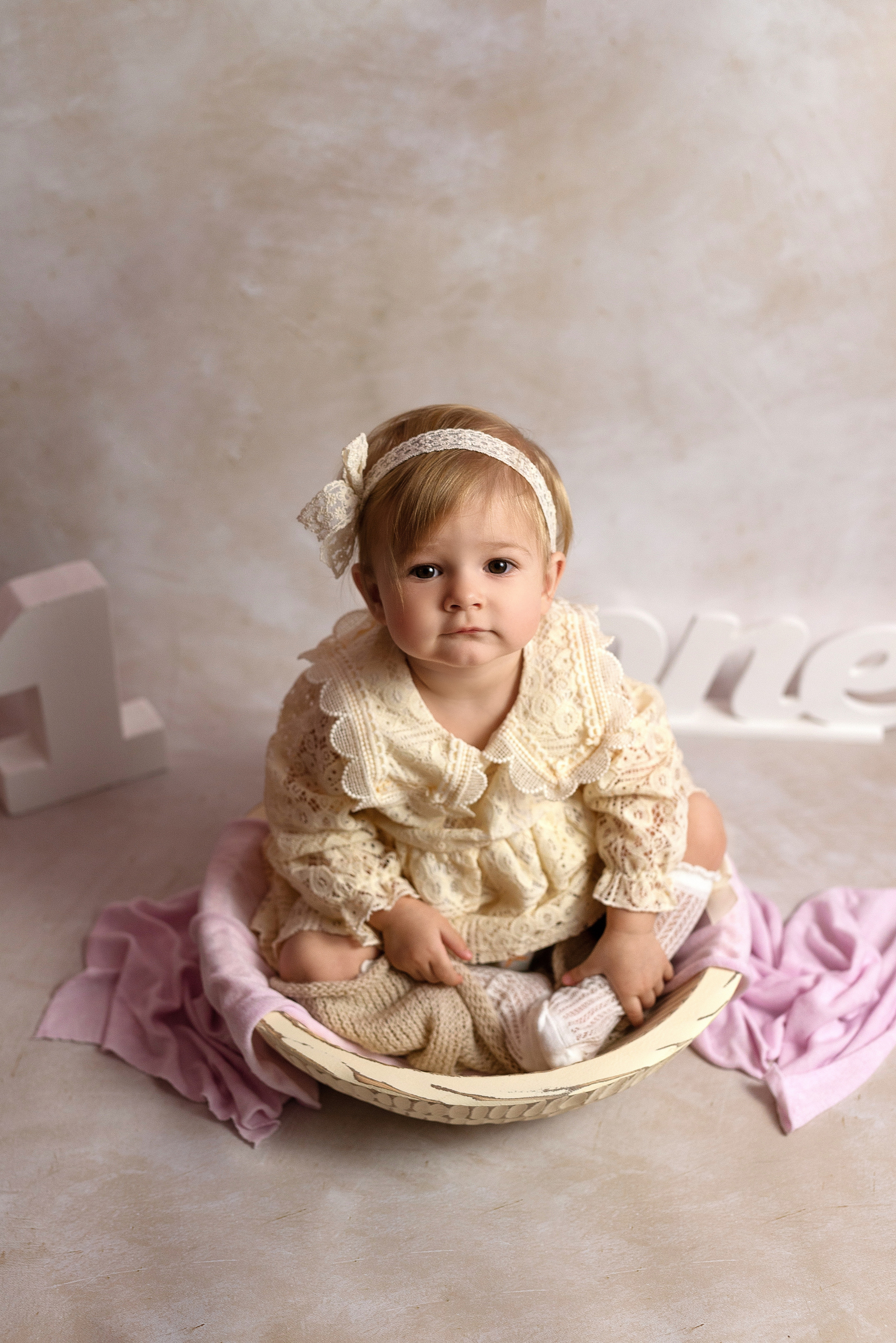 Анюта 1 год. Фотограф новорождённых и семейный фотограф в Иваново Любовь Капранова
