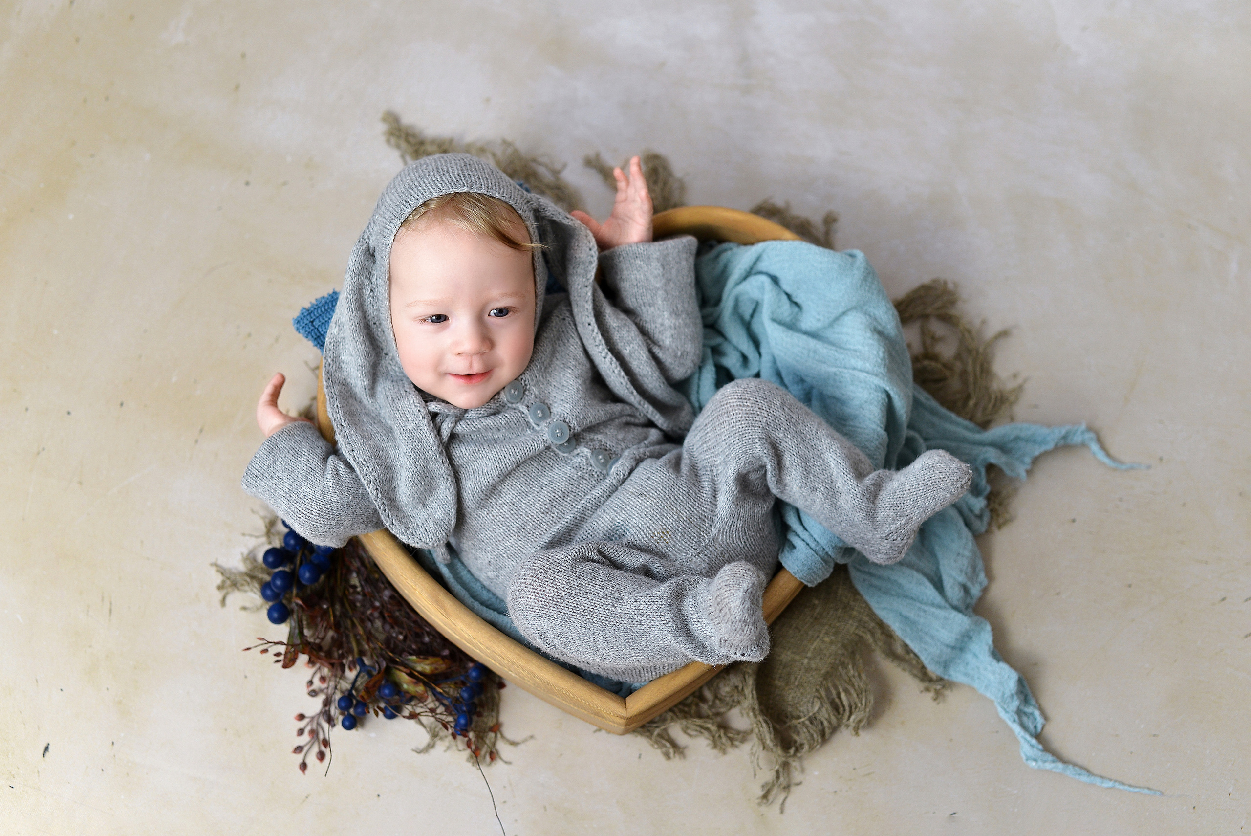 Алексей 4 месяца. Фотограф новорождённых и семейный фотограф в Иваново Любовь Капранова