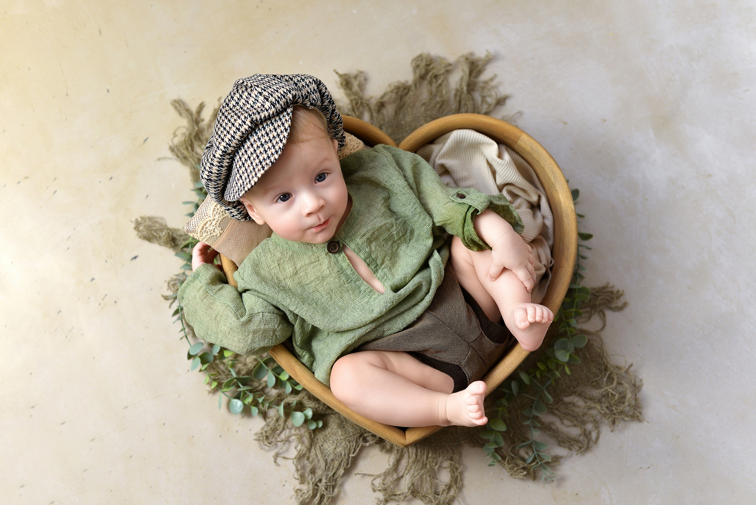 Алексей 4 месяца. Фотограф новорождённых и семейный фотограф в Иваново Любовь Капранова